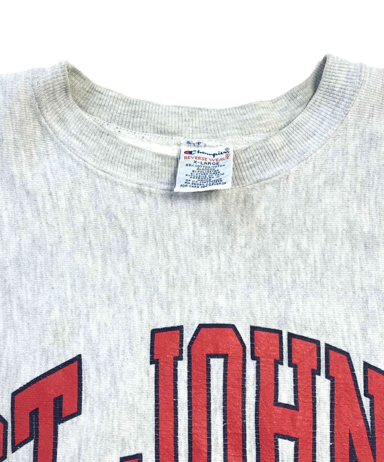 【希少】Champion リバースウィーブ スウェット XL グレー　半袖 中古・古着通販】Champion (チャンピオン) リバースウィーブスウェット