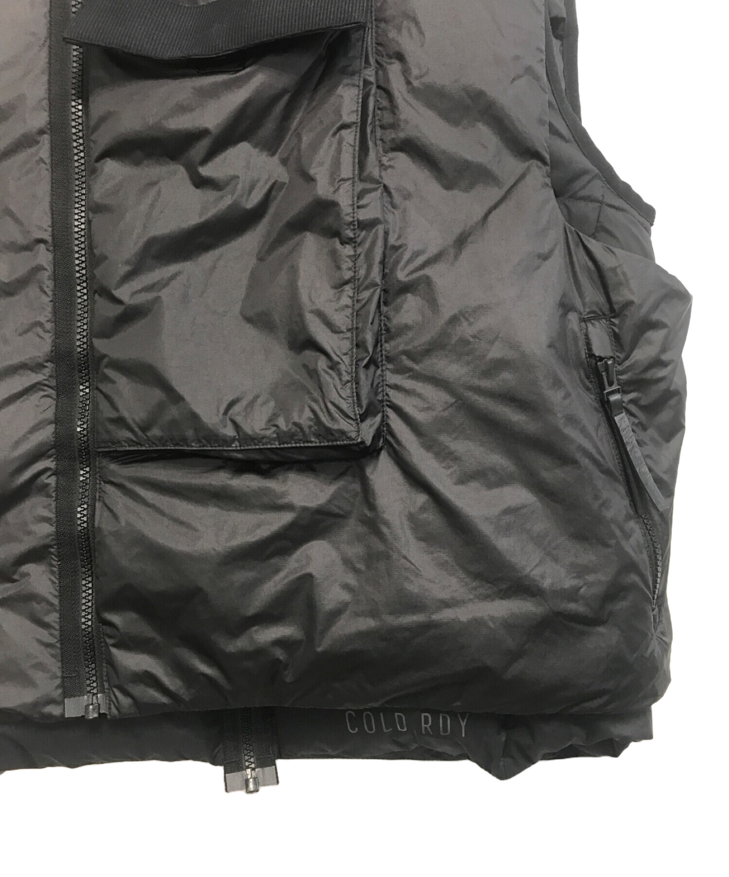 中古・古着通販】adidas (アディダス) COLD.RDY ダウンベスト ブラック 