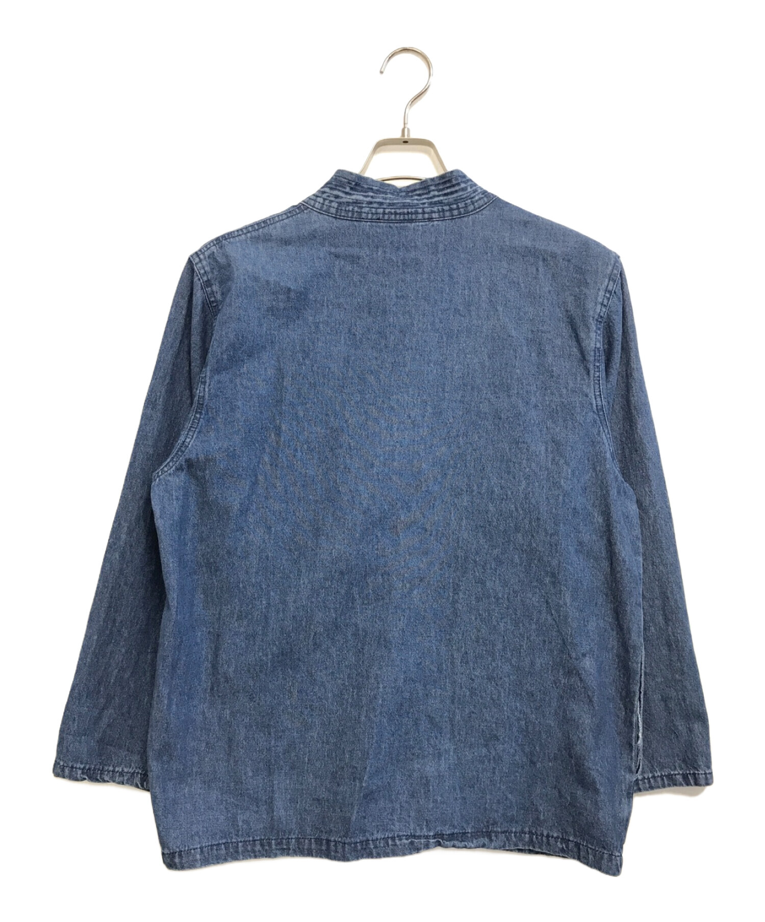 中古・古着通販】orvis (オービス) ノーカラーデニムジャケット