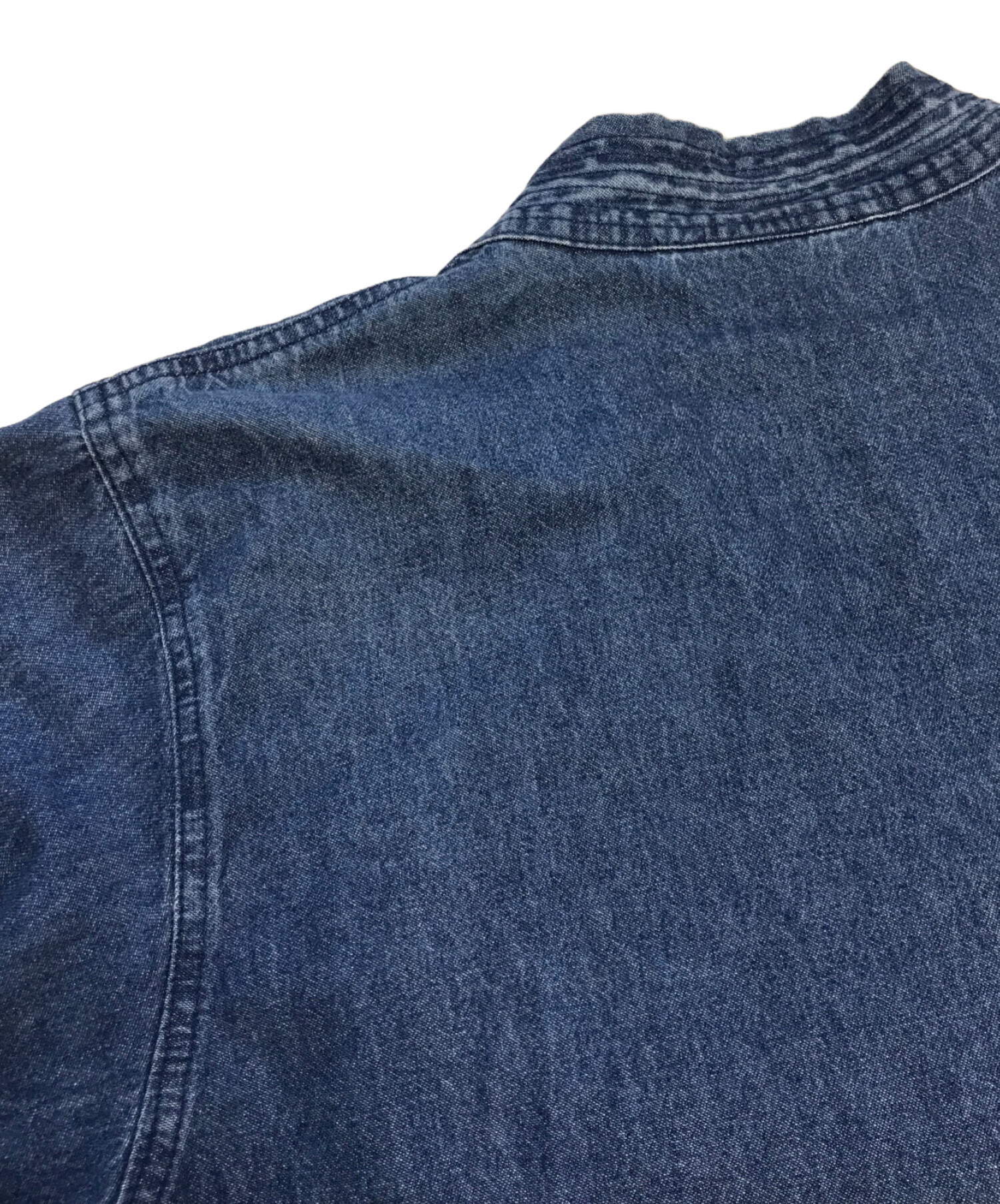 中古・古着通販】orvis (オービス) ノーカラーデニムジャケット