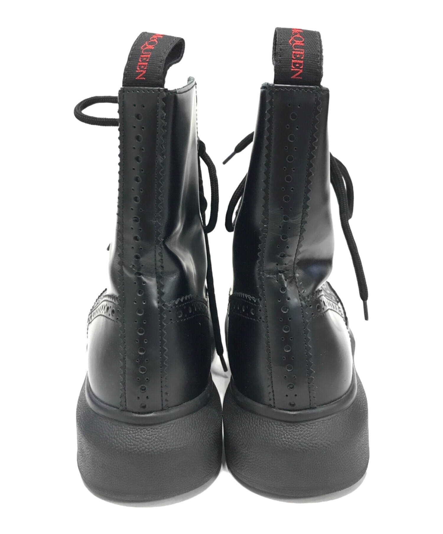 未使用品　Alexander McQueen ブーツ レディース　25cm相当 中古・古着通販】ALEXANDER McQUEEN (アレキサンダーマックイーン