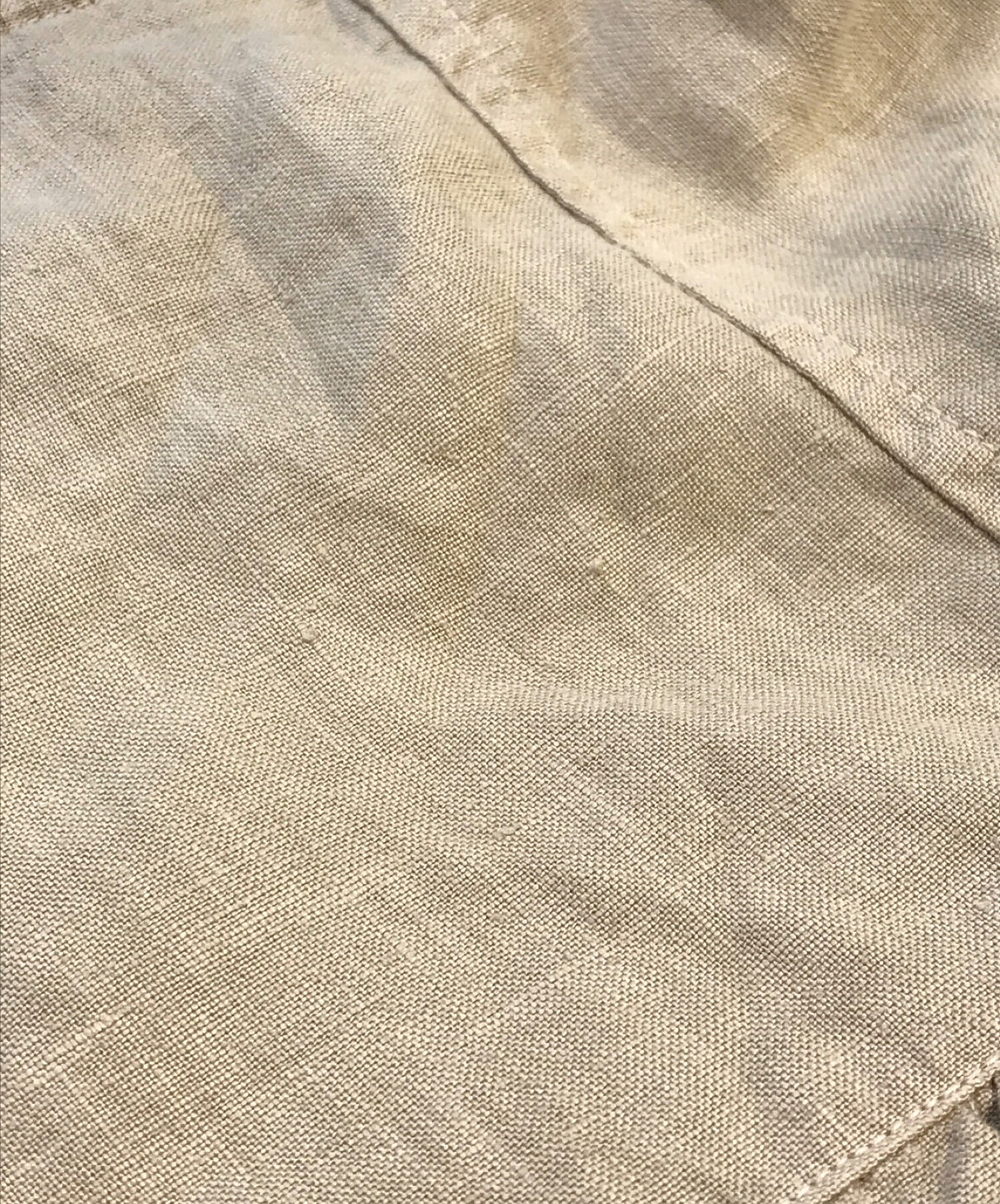 中古・古着通販】nest Robe (ネストローブ) リネンワンピース ベージュ