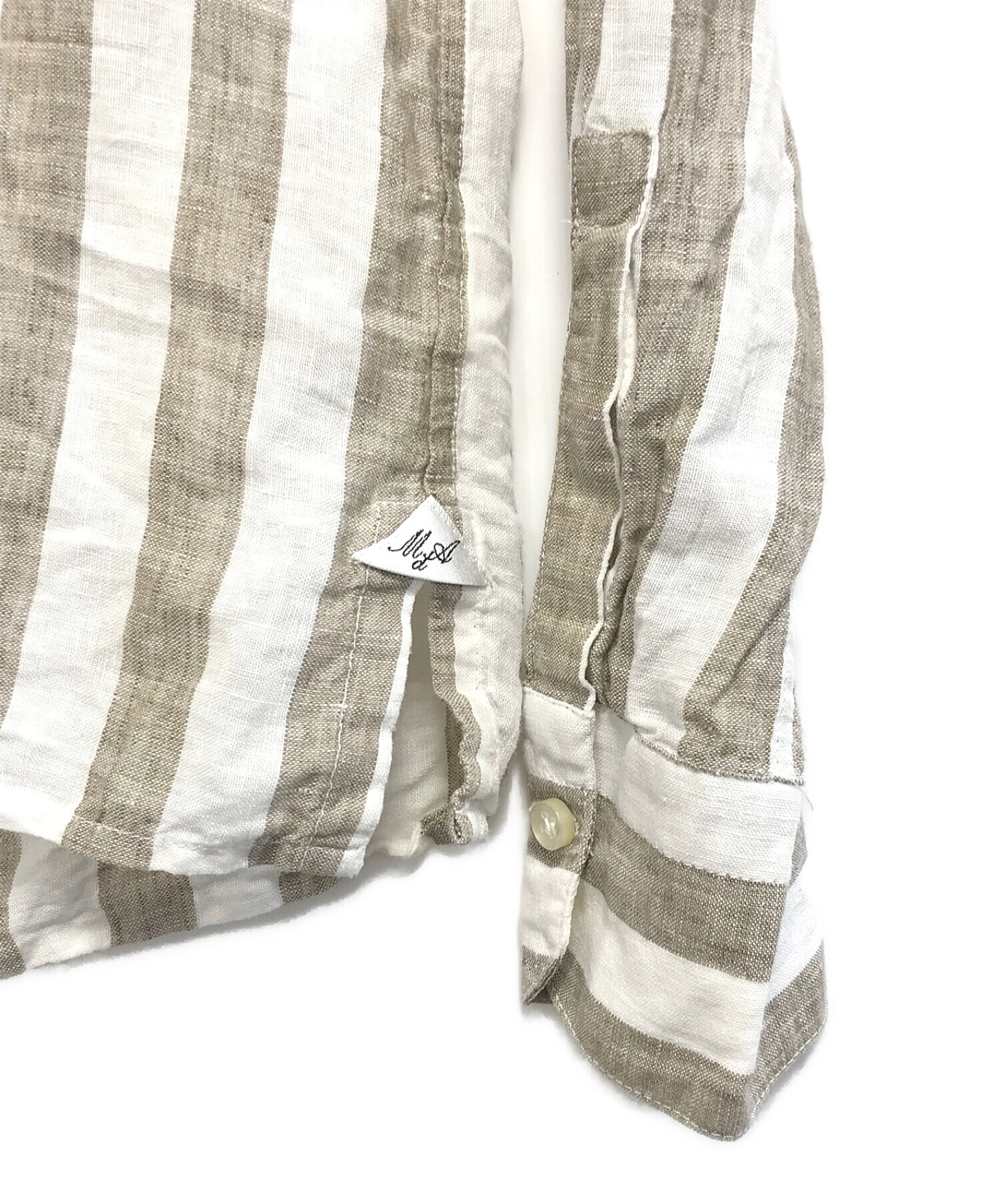 中古・古着通販】Massimo d'Augusto (マッシモダウグスト) 長袖リネン