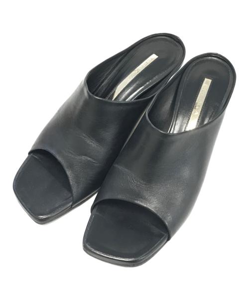 中古・古着通販】Brenta (ブレンタ) スクエアトゥミュール ブラック