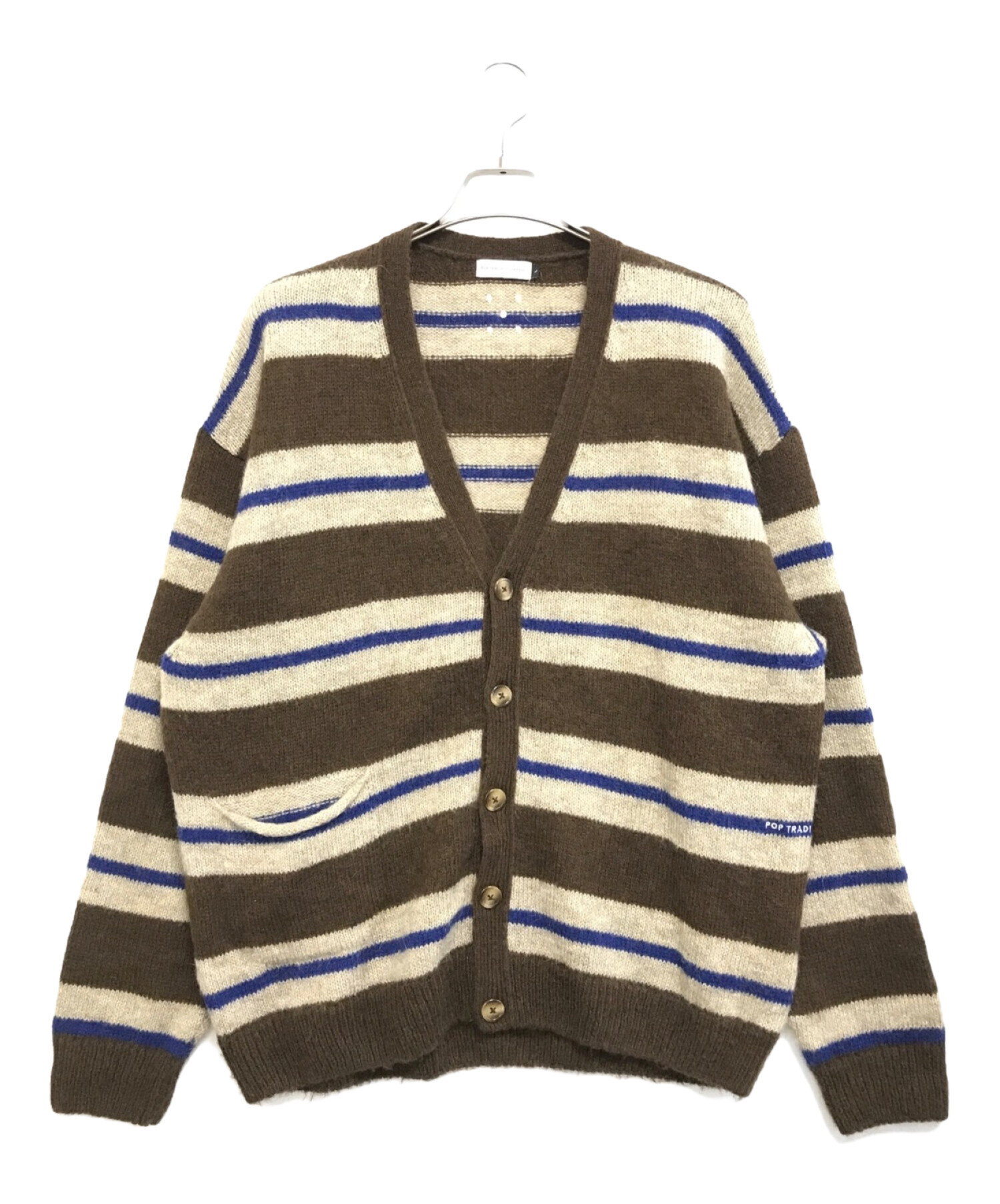 POP TRADING COMPANY カーディガン ニットセーター L Pop Trading 