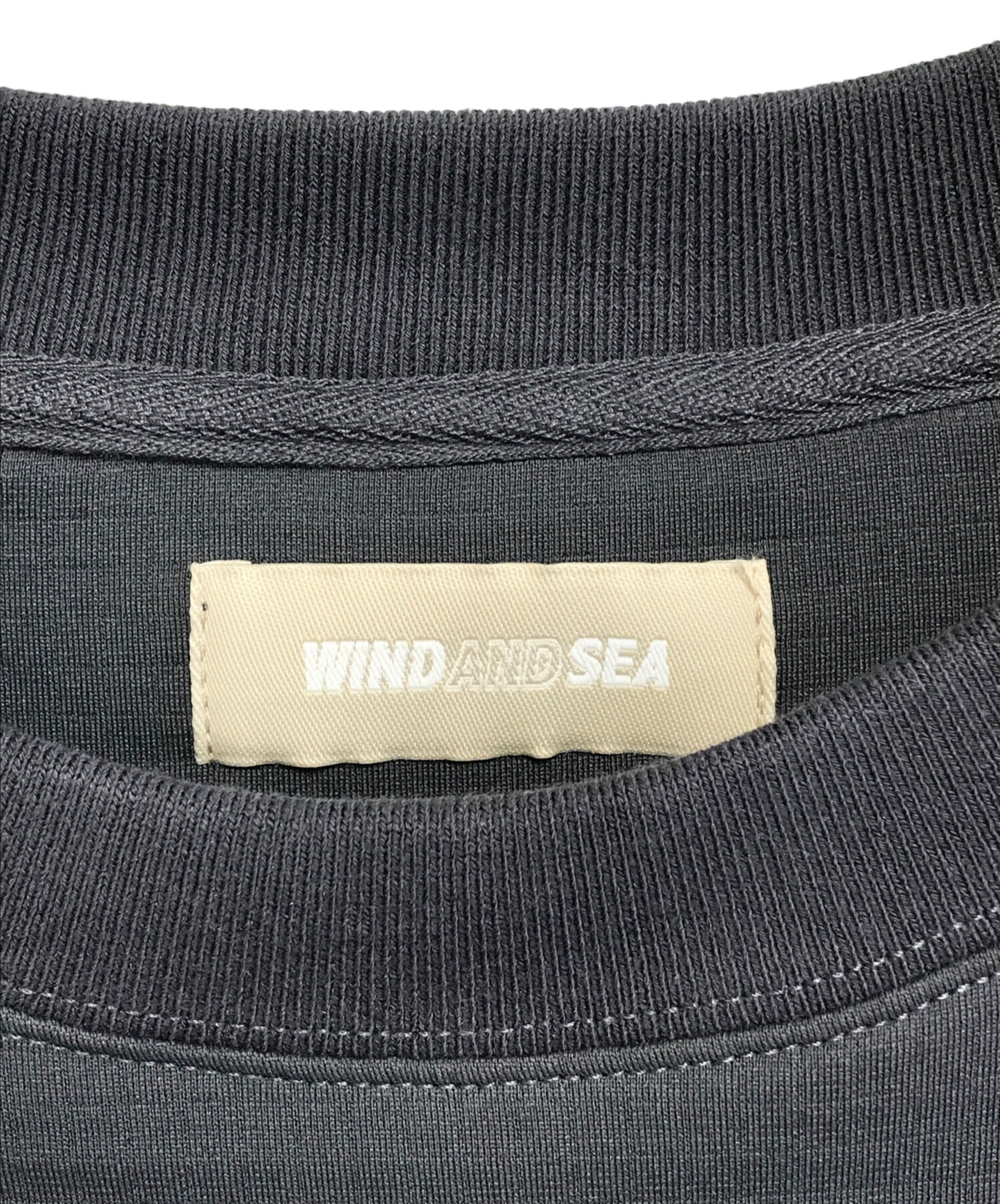 中古・古着通販】WIND AND SEA (ウィンダンシー) 胸ロゴラグラン 