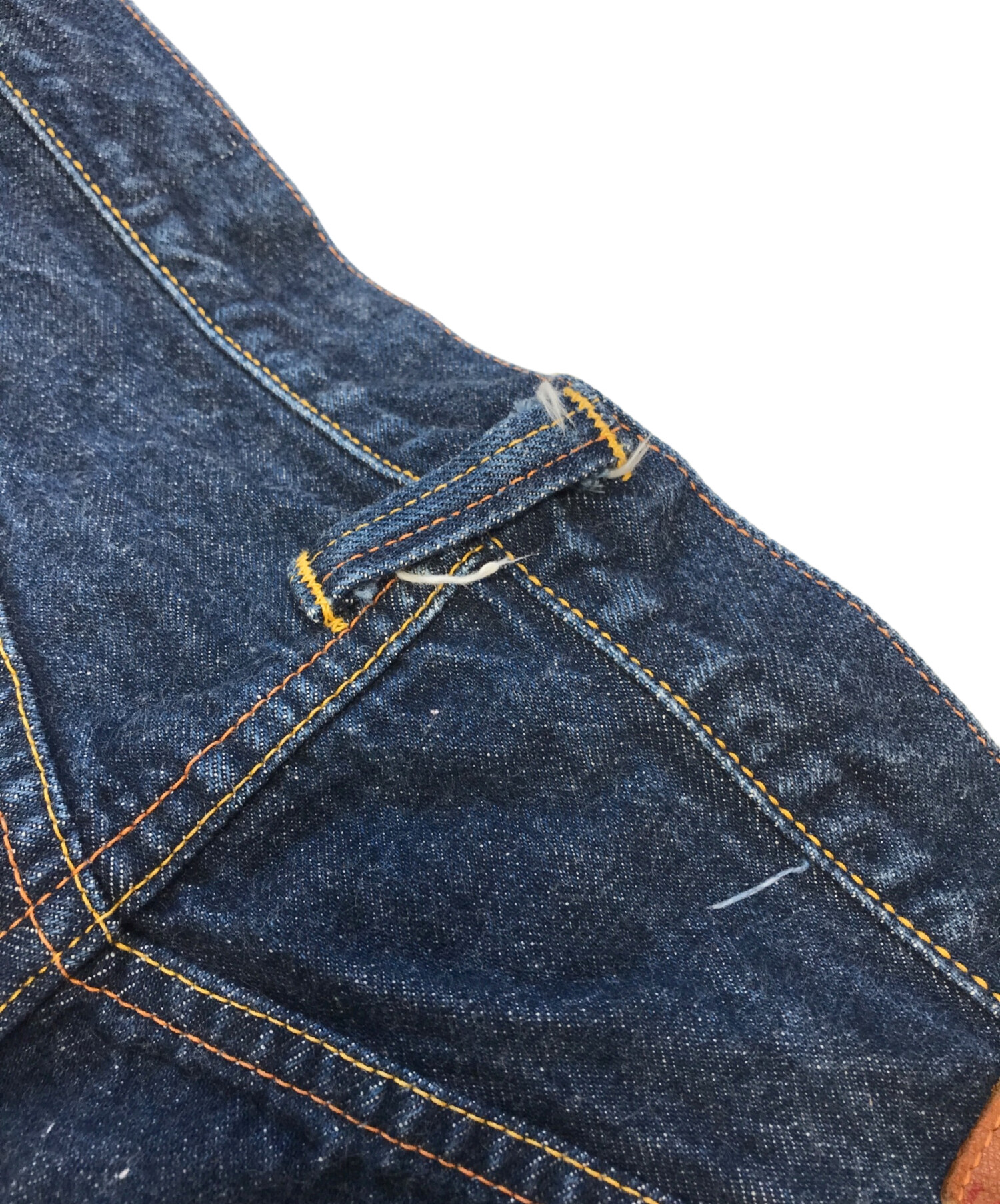 中古・古着通販】EVISU (エビス) デニムハーフパンツ インディゴ