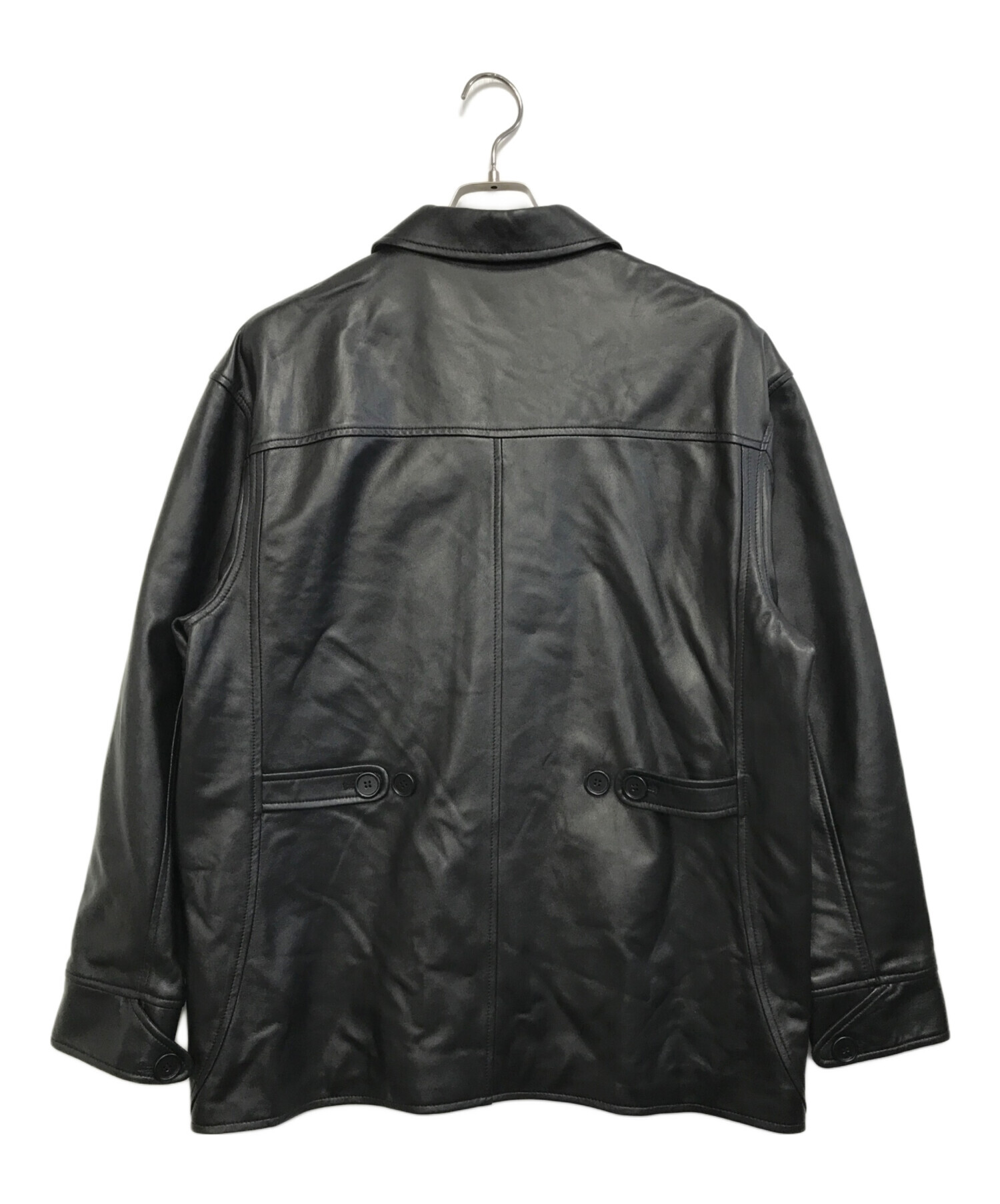 中古・古着通販】SUBCIETY (サブサエティ) LAMB LEATHER CAR COAT 