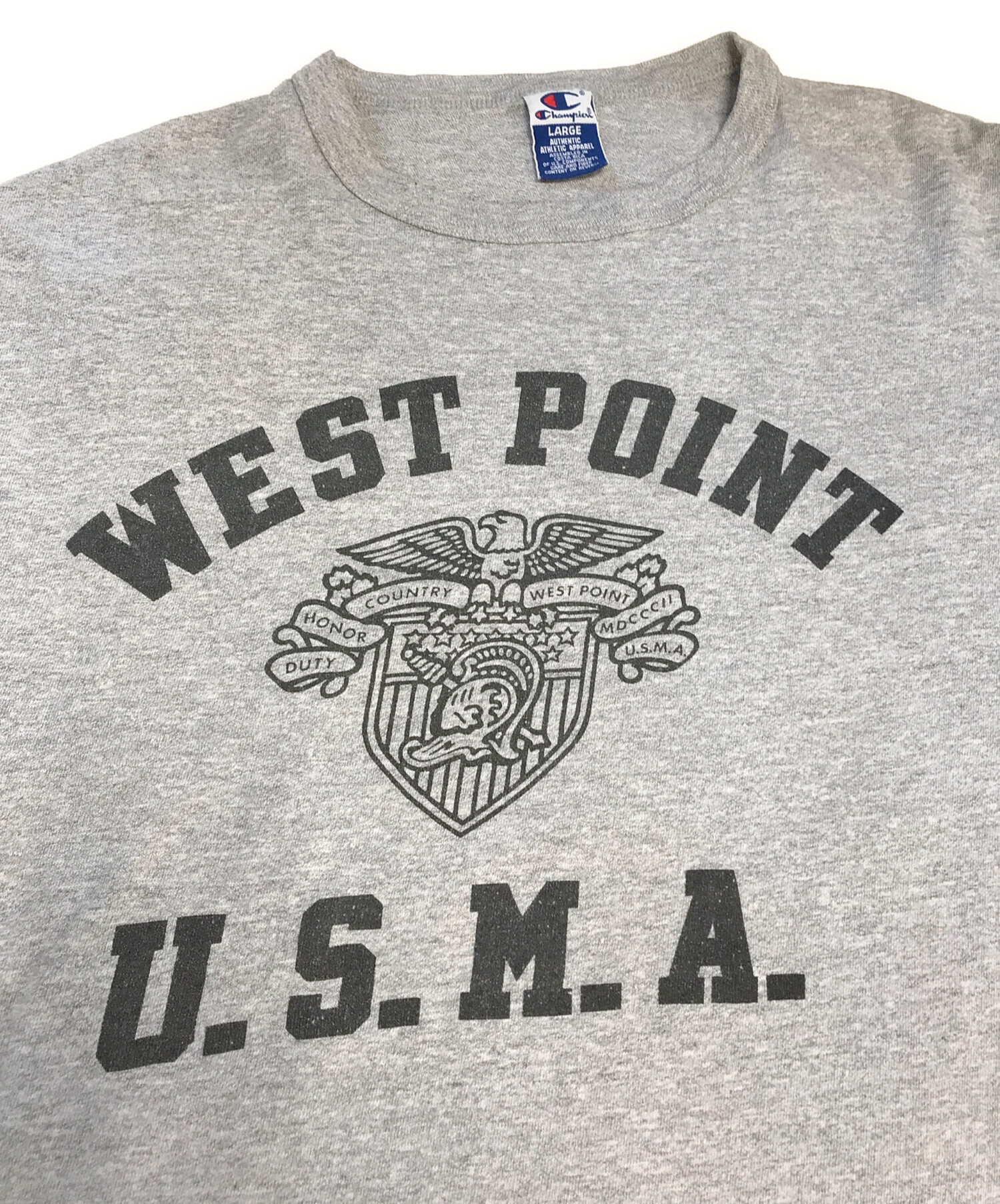 中古・古着通販】Champion (チャンピオン) Tシャツ グレー サイズ:L 