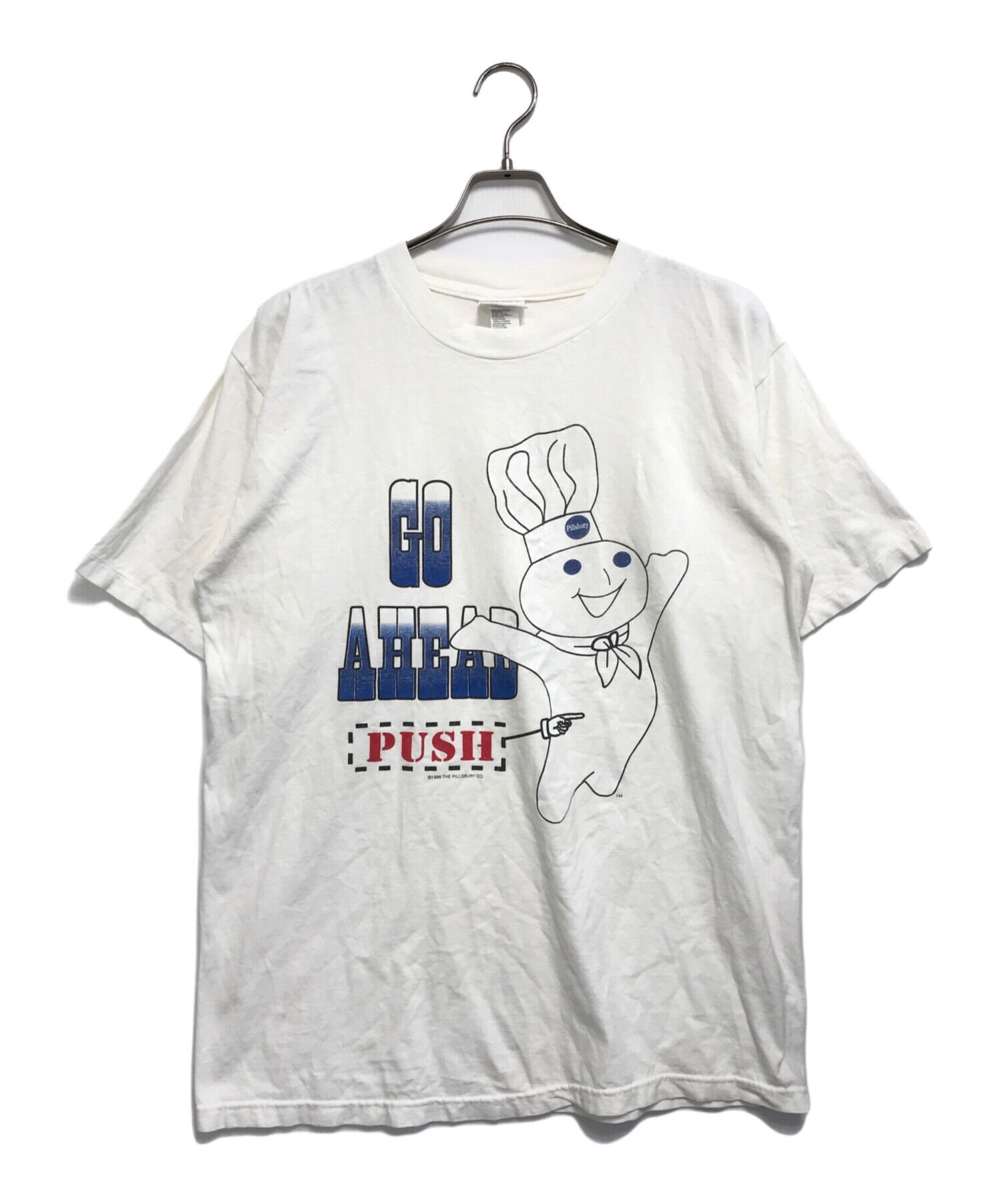 中古・古着通販】VINTAGE (ヴィンテージ) Tシャツ ホワイト サイズ:L 