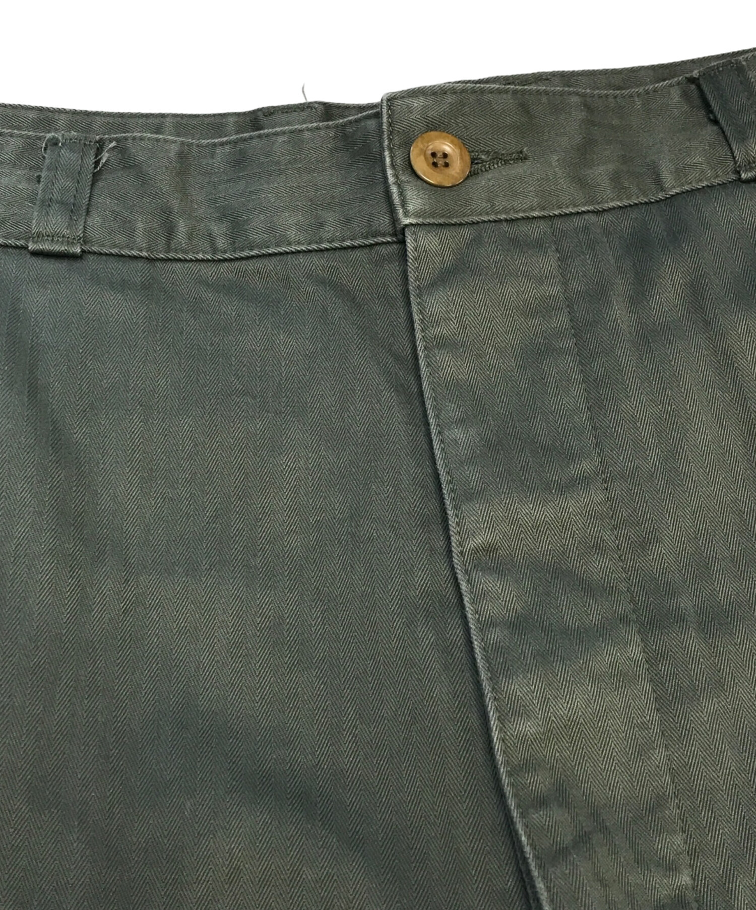 中古・古着通販】AUBERGE (オーベルジュ) カーゴパンツ オリーブ