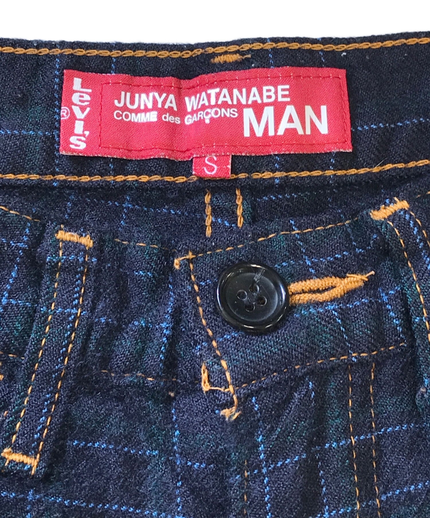パンツ JUNYA WATANABE COMME des GARCONS S 中古・古着通販】JUNYA WATANABE CdG MAN (ジュンヤ ワタナベ コム デ