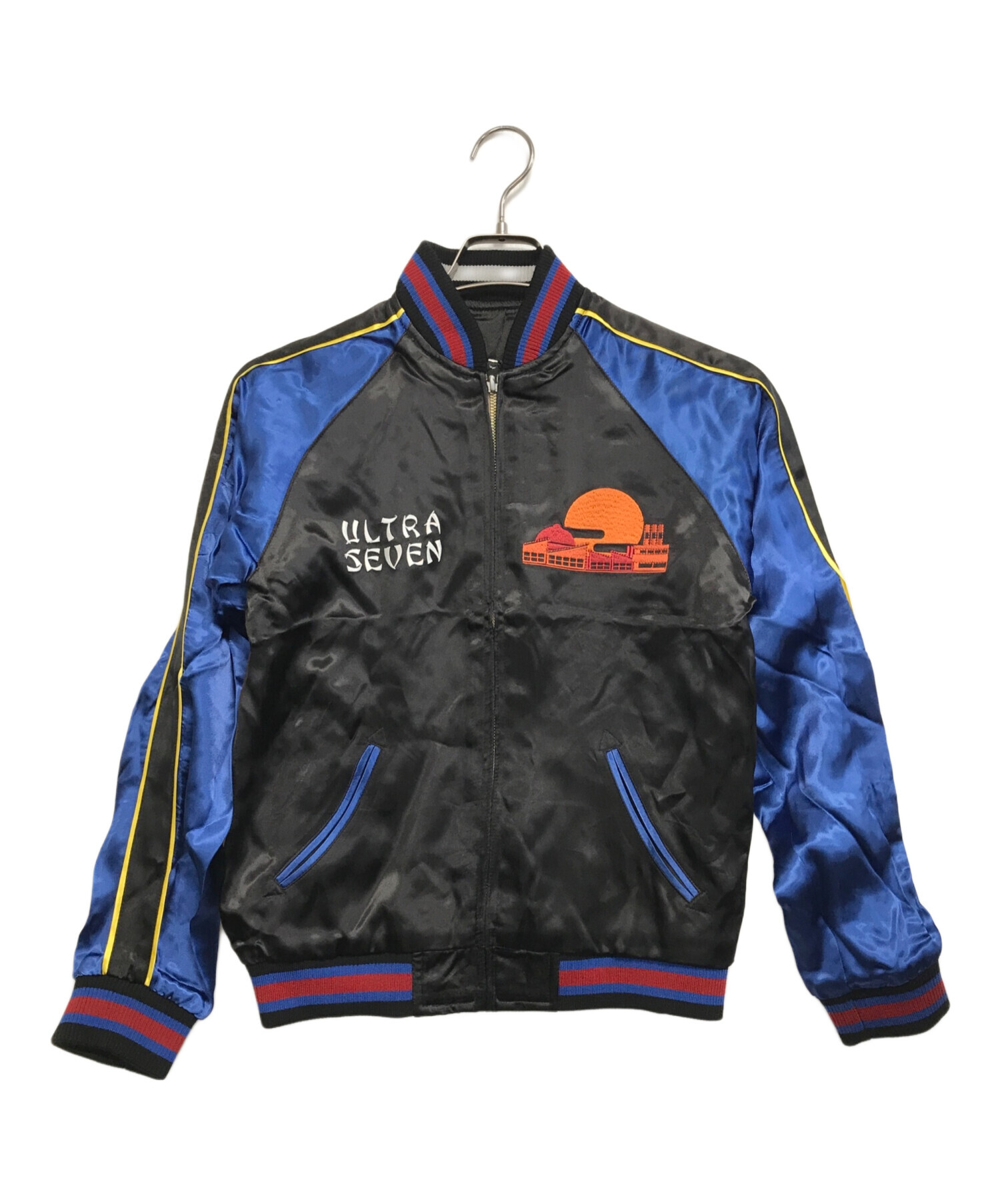 中古・古着通販】TEN STRIKE (テンストライク) スカジャン ブラック