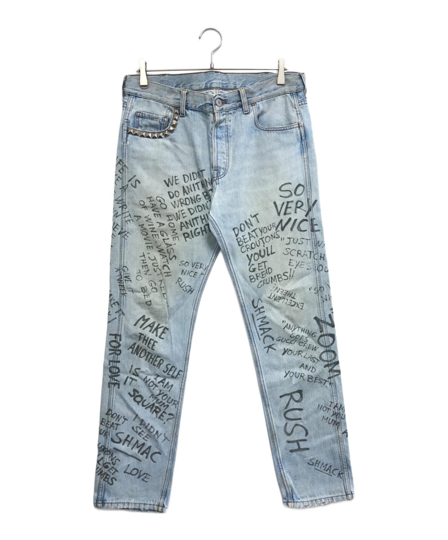 GUCCI Printed Chlorine Punk Jeans 452428