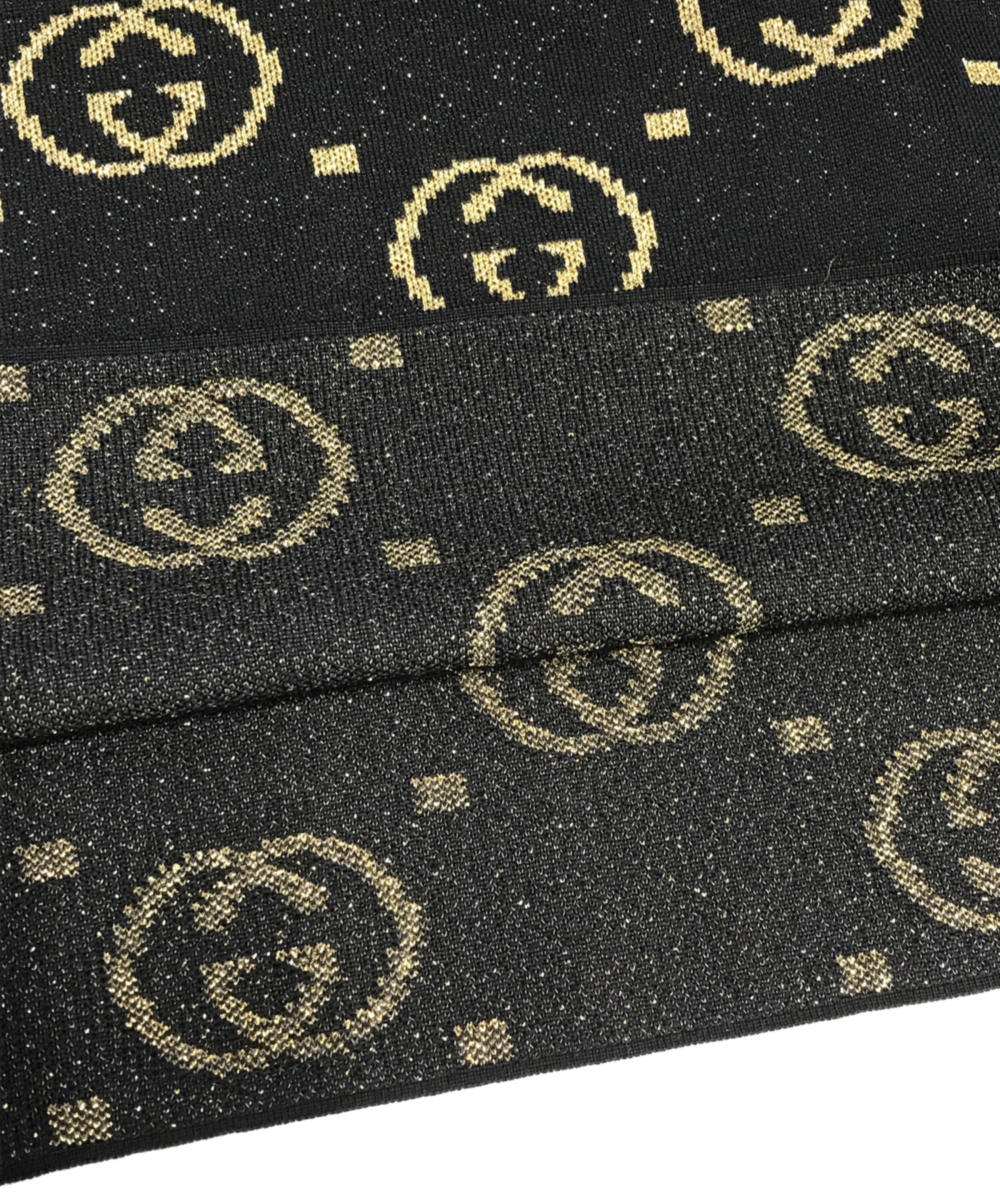 中古・古着通販】GUCCI (グッチ) インターロッキングG ラメ ニット