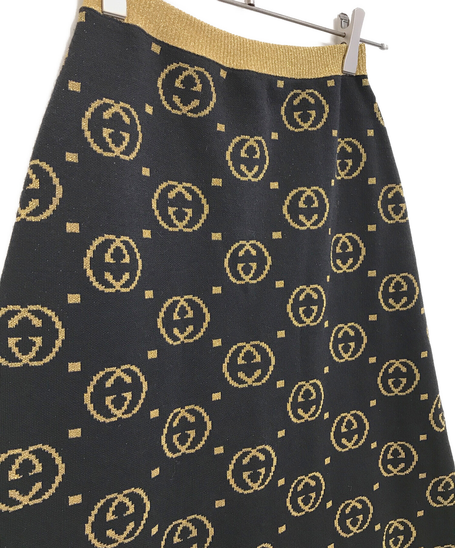 中古・古着通販】GUCCI (グッチ) インターロッキングG ラメ ニット