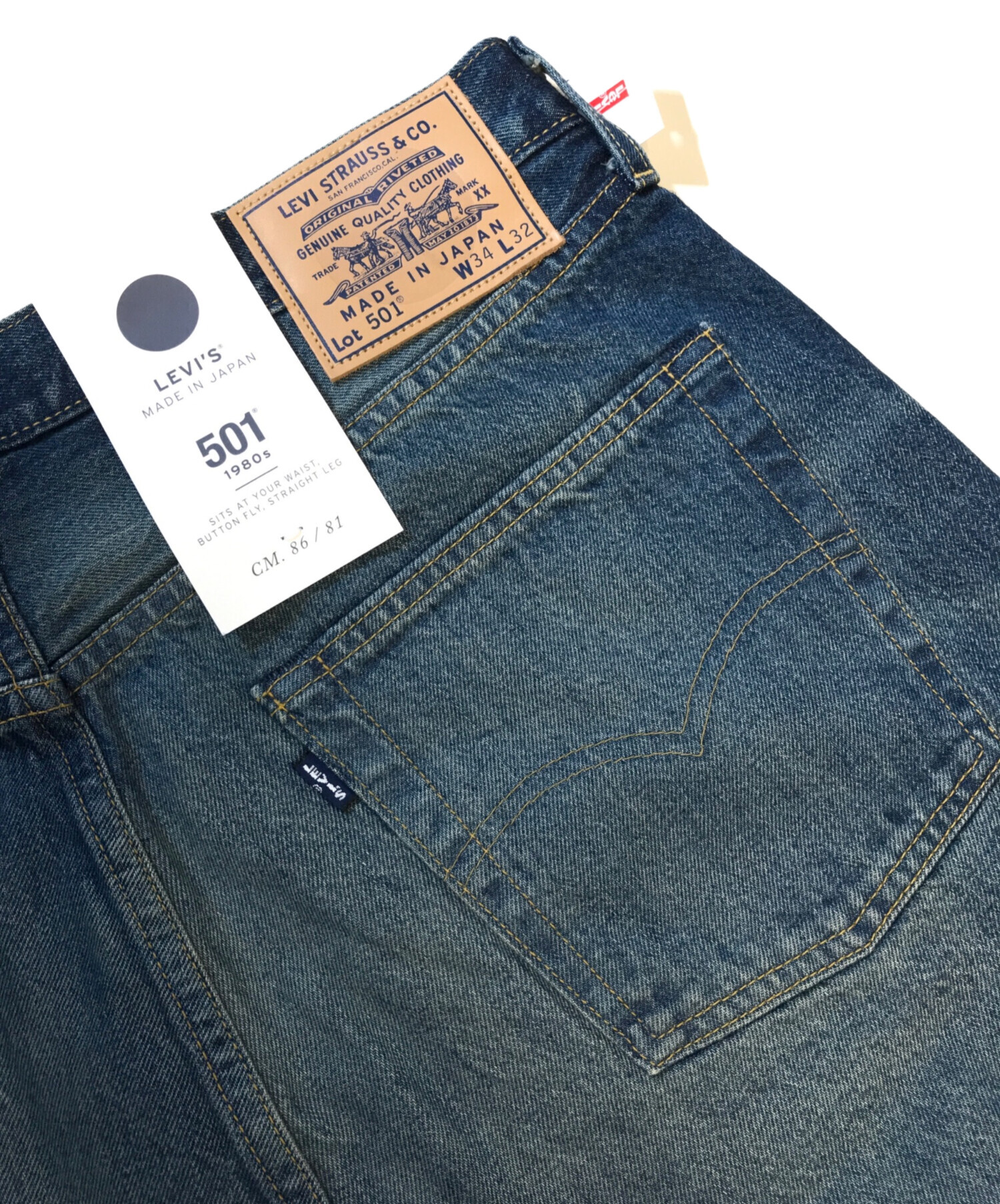 未使用 LEVI'S 501 W34 L32  新品未使用 リーバイス ジーパンデニム levis 501 W34 L32 LEVI\u0027S