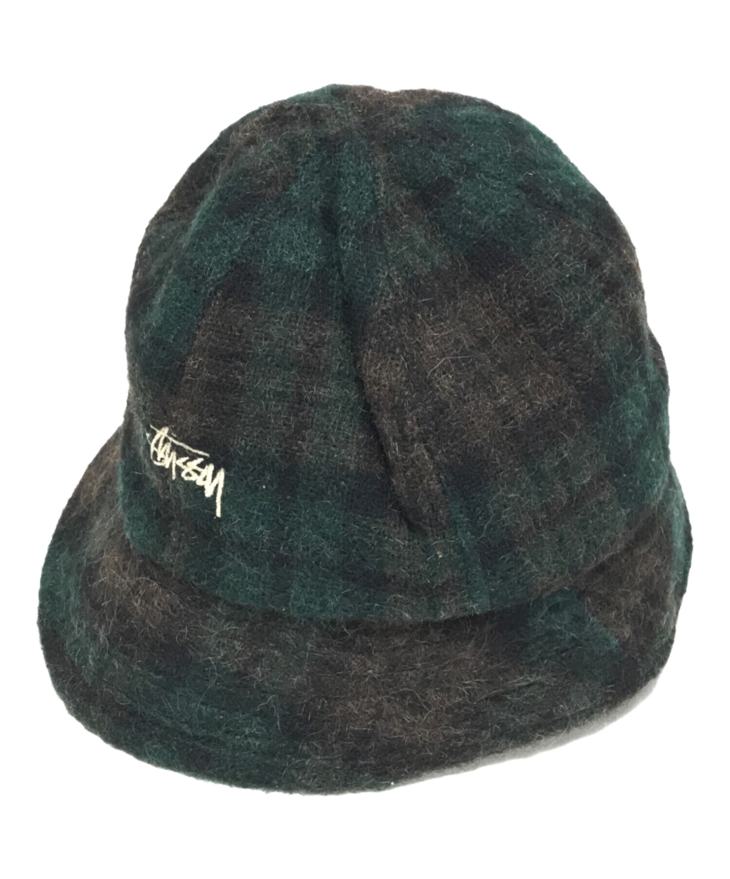 中古・古着通販】stussy (ステューシー) バケットハット グリーン