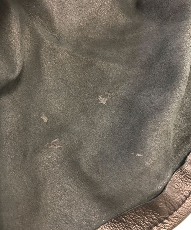 中古・古着通販】CCU (シーシーユー) バンドカラーレザーシャツ