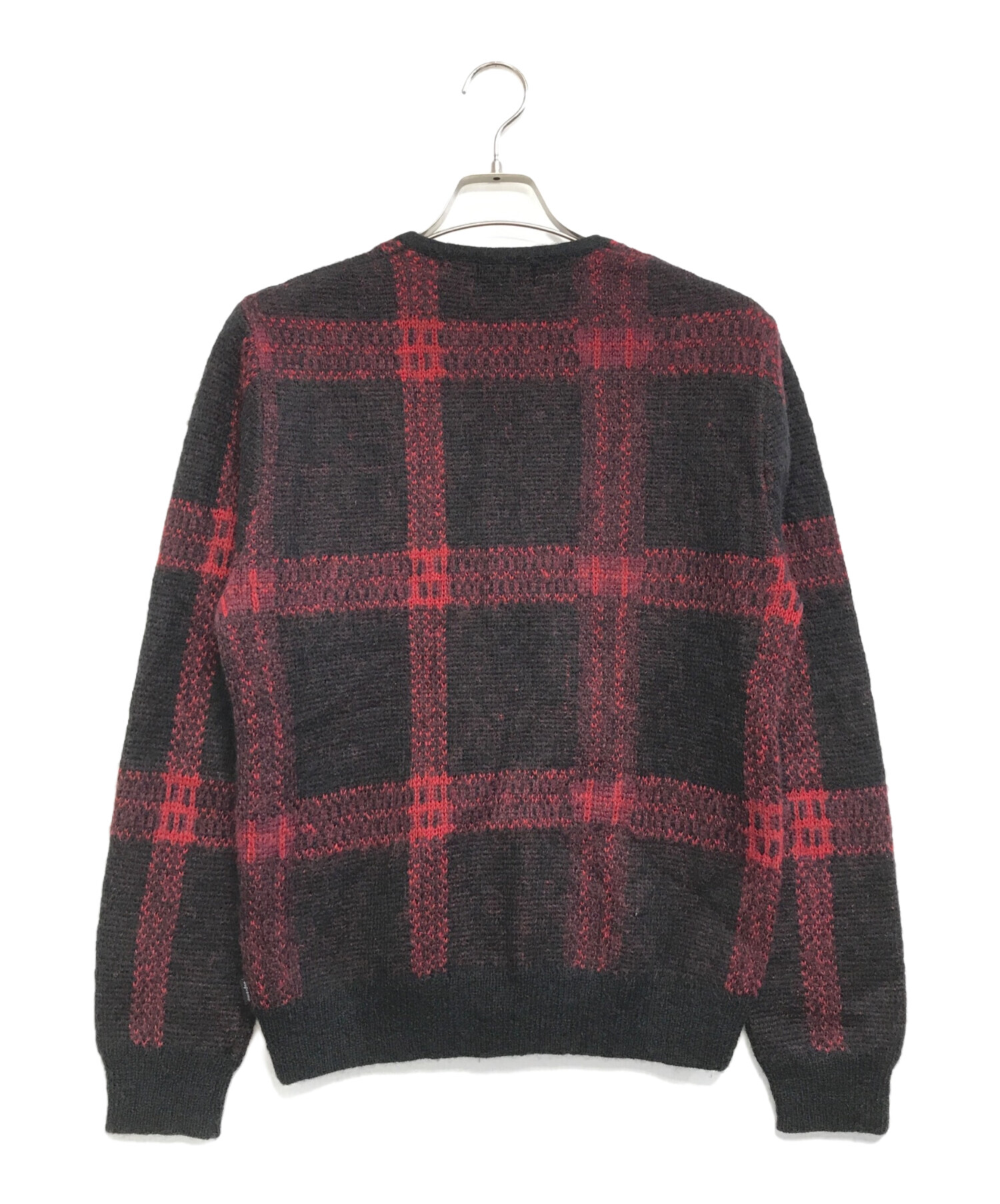 Supreme Plaid Mohair Cardigan ブラック 14aw 【公式通販】