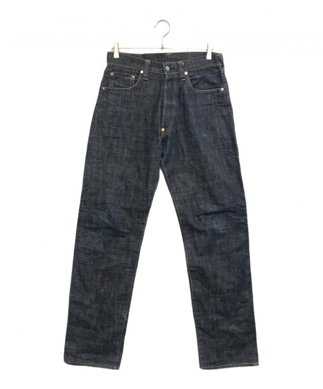 中古・古着通販】EVISU (エビス) ドクロ刺繍デニムパンツ インディゴ