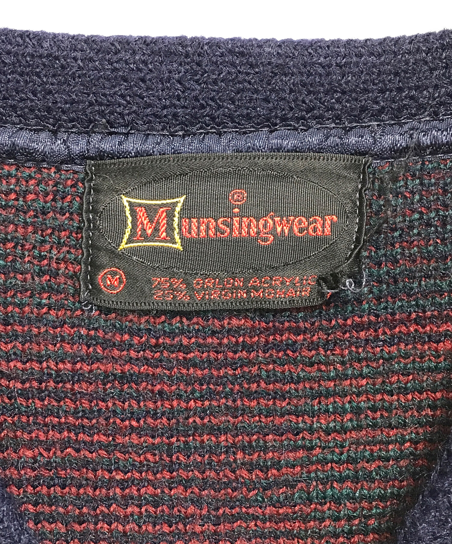 中古・古着通販】MUNSING WEAR (マンシングウェア) モヘアニット 
