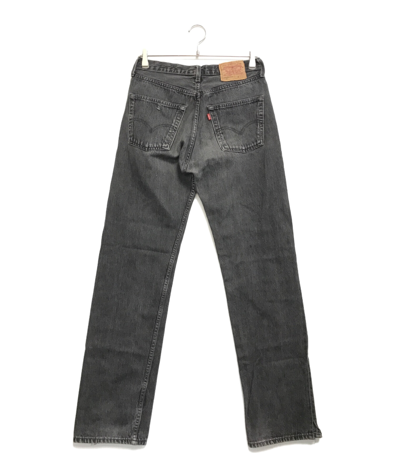 中古・古着通販】LEVI'S (リーバイス) 後染めブラックデニム ブラック