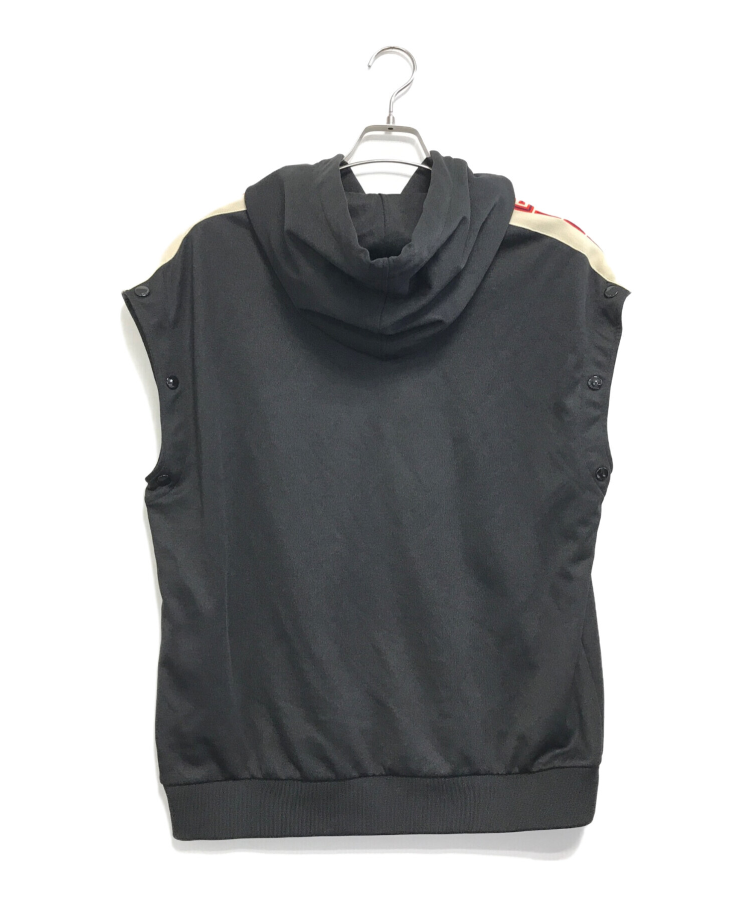 中古・古着通販】GUCCI (グッチ) プルオーバーパーカー ブラック