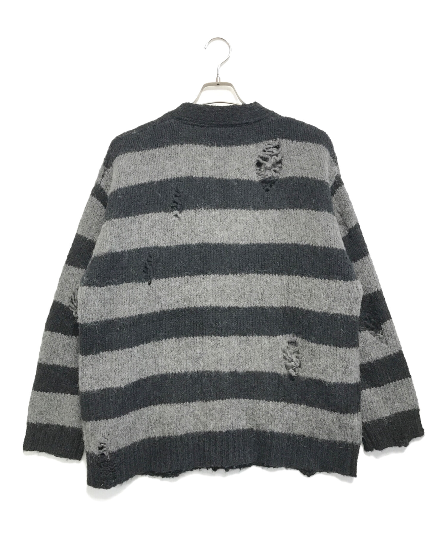 新品】NUMBER (N)INE ダメージ カーディガン ナンバーナイン 【公式通販】