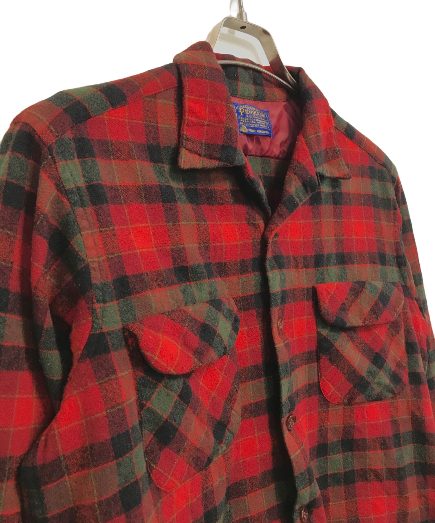 中古・古着通販】PENDLETON (ペンドルトン) 60'sボードシャツ レッド