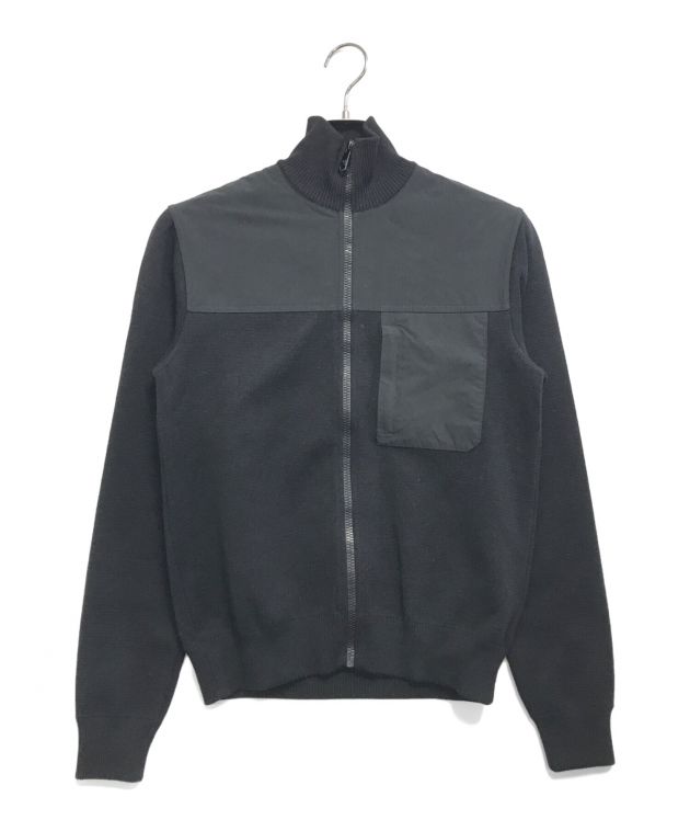 中古・古着通販】PRADA (プラダ) 切替ドライバーズニット ブラック