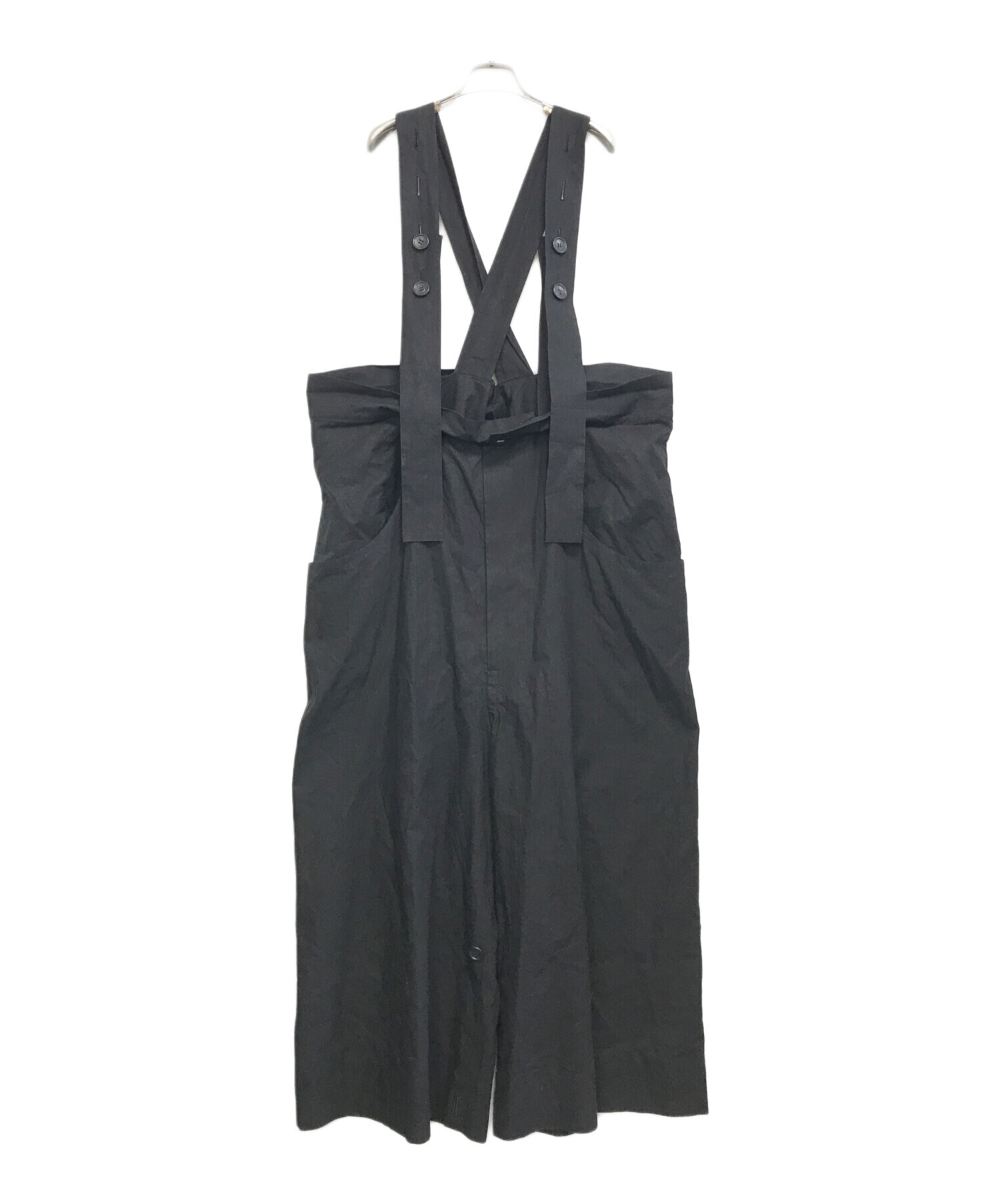 Limi feu リミフゥ ブラック サロペット オールインワン オーバーオール LIMI feu オーバーオール