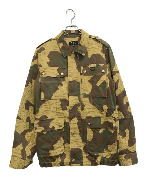 中古・古着通販】A.P.C. (アーペーセー) カモフラジャケット カーキ