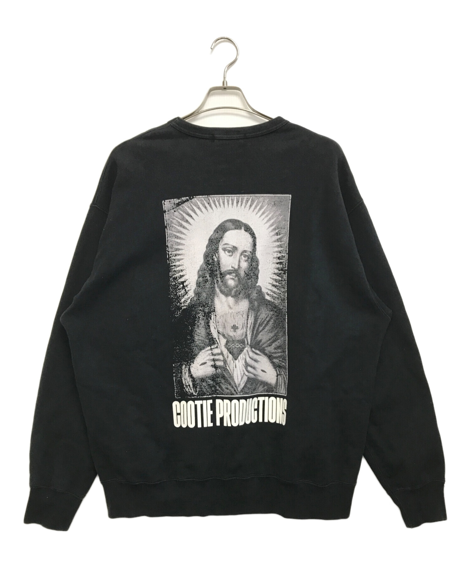 COOTIE PRODUCTIONS トレーナー ブラック X-LARGE COOTIE PRODUCTIONS ブラック トレーナー XL