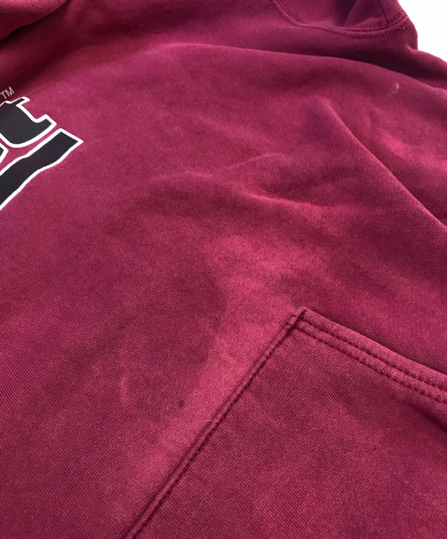 FACT パーカー　XL 中古・古着通販】FUCT (ファクト) パーカー レッド サイズ:XL