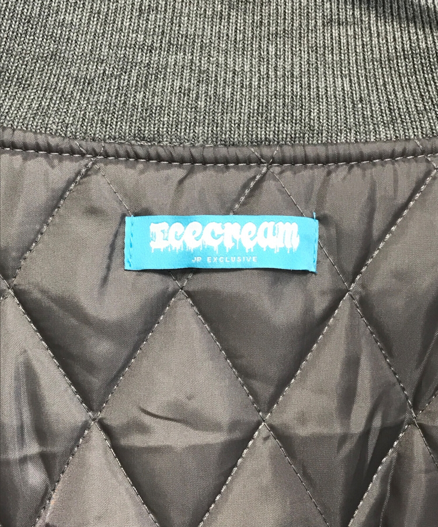 中古・古着通販】Ice Cream (アイスクリーム) VARSITY JACKET グレー
