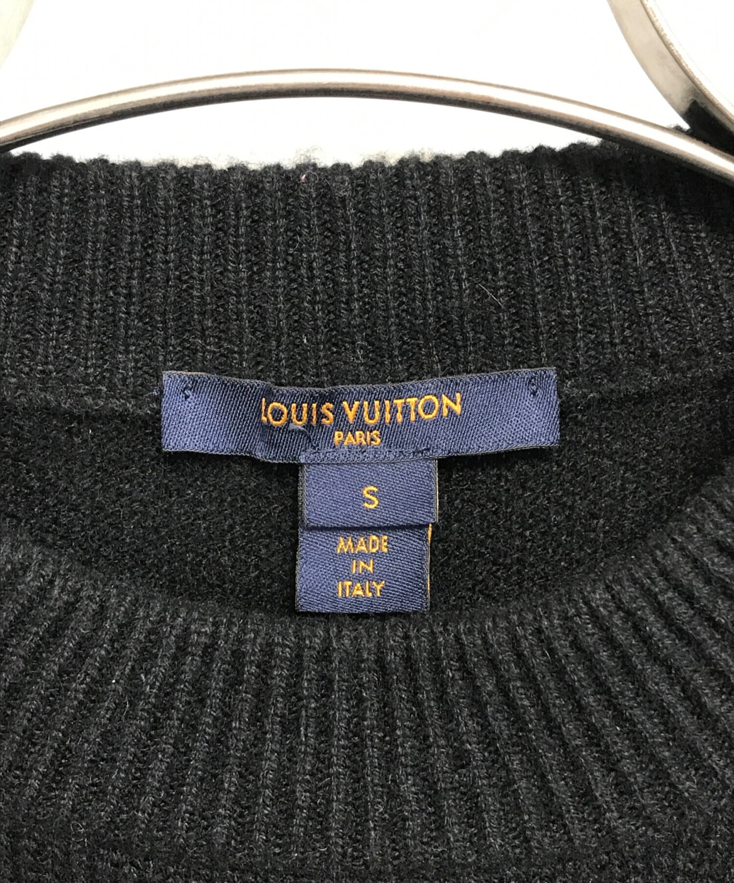 中古・古着通販】LOUIS VUITTON (ルイ ヴィトン) カシミヤLVロゴ
