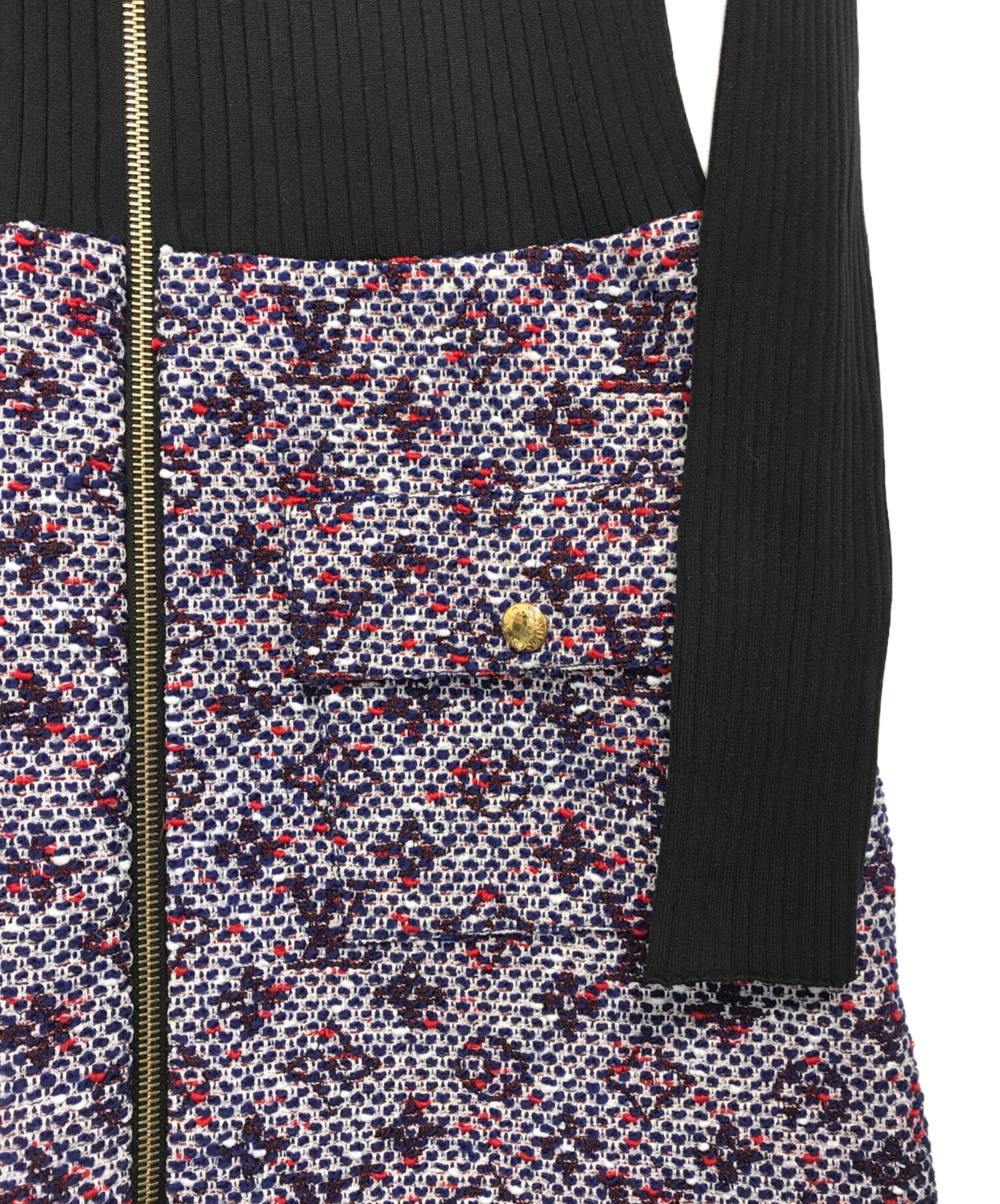 中古・古着通販】LOUIS VUITTON (ルイ ヴィトン) モノグラム ツイード 