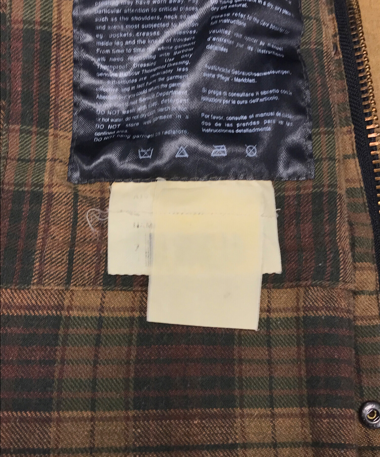 バブァインターナショナル　Mサイズ 中古・古着通販】Barbour International (バブアー