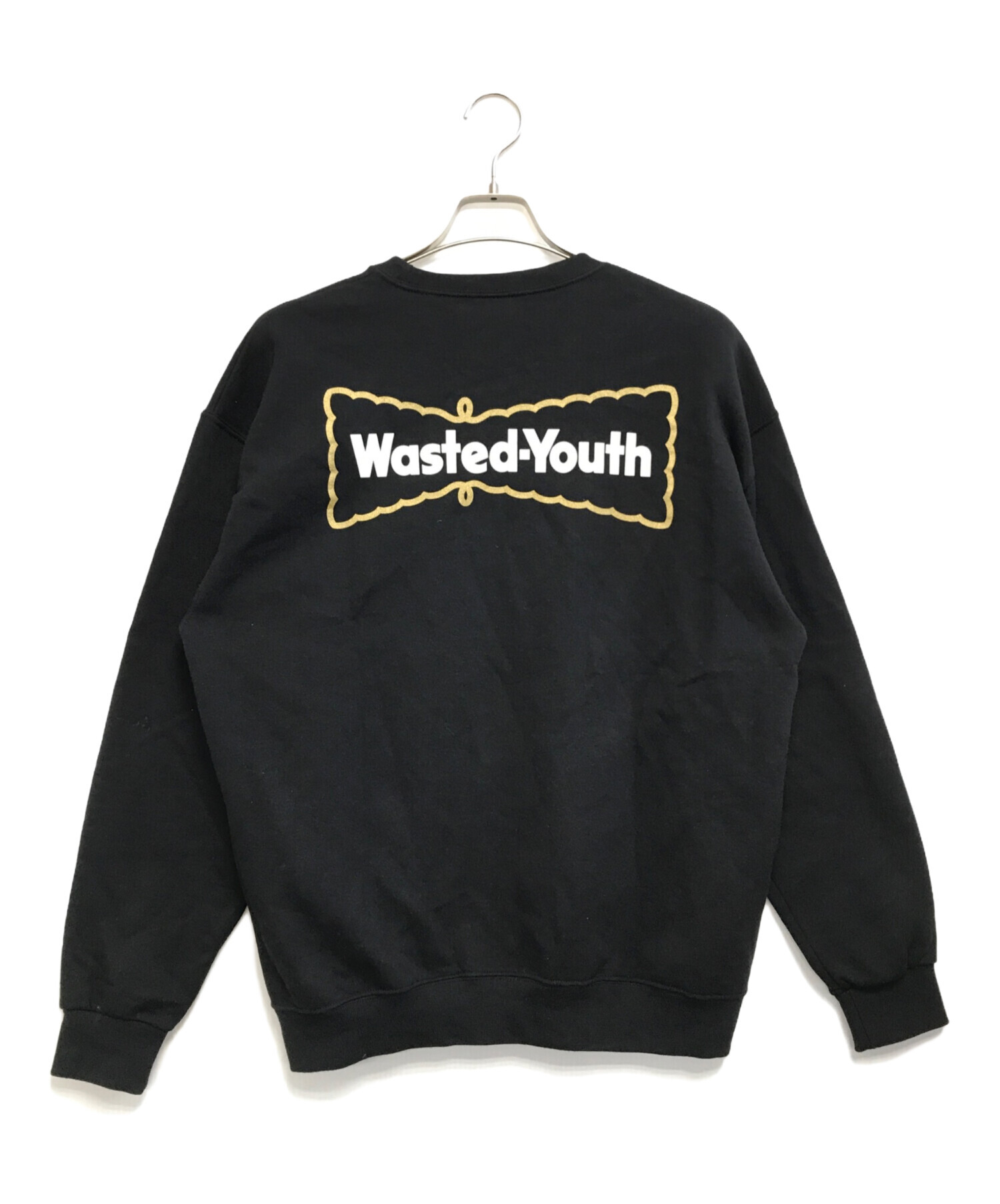 HUMAN MADE - OTSUMO PLAZA wasted youth スウェット ブラック Lの通販