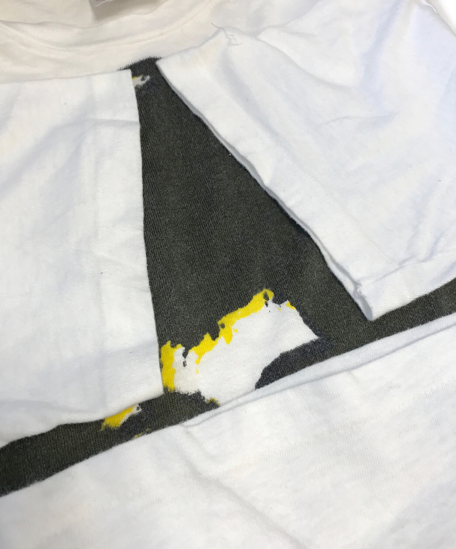 80s 90s キースリチャーズ プロモ Tシャツ USA製 白 L 80s 90s キースリチャーズ プロモ Tシャツ USA製 白 L