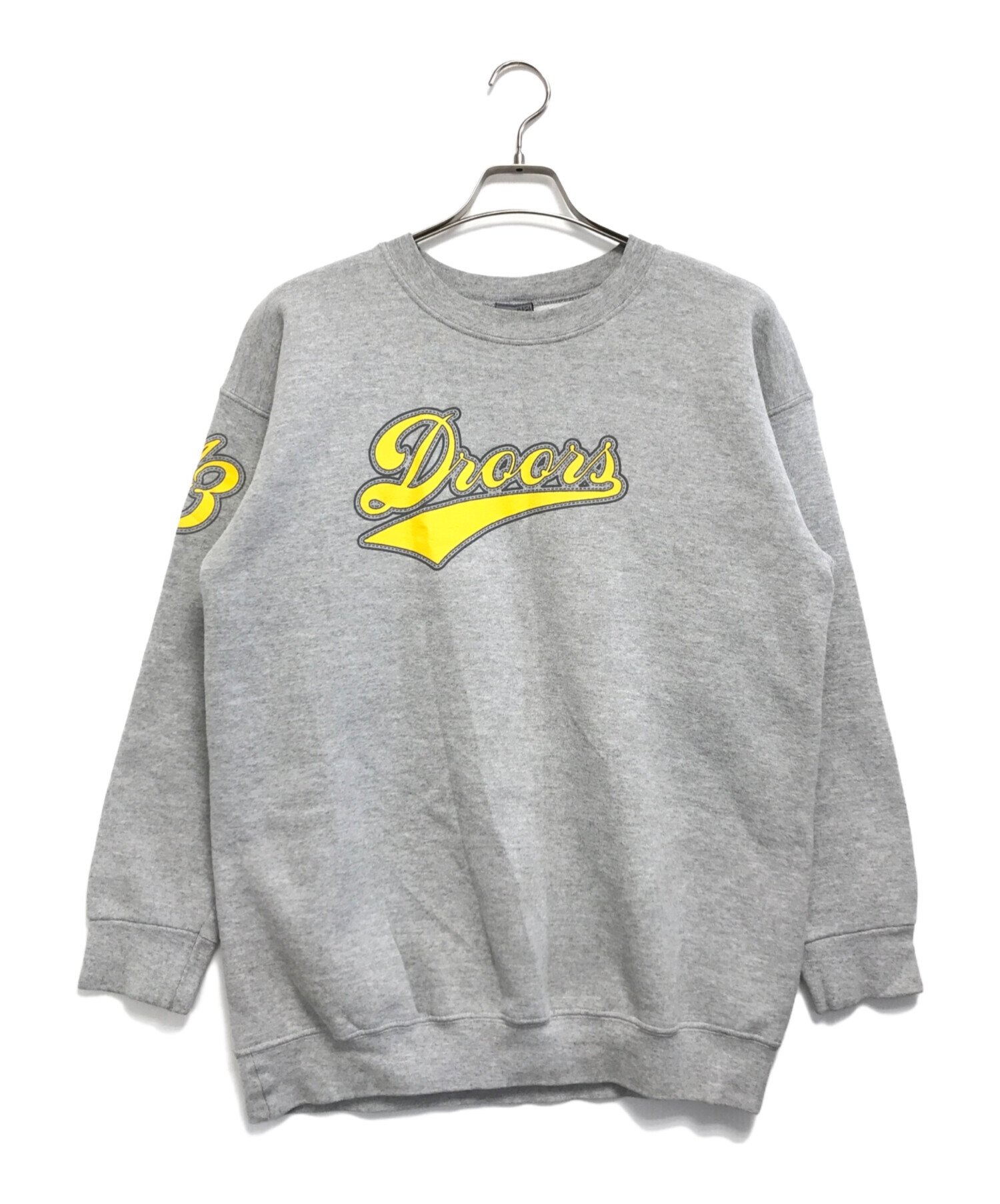 中古・古着通販】DROORS (ドロアーズ) スウェット グレー サイズ:M
