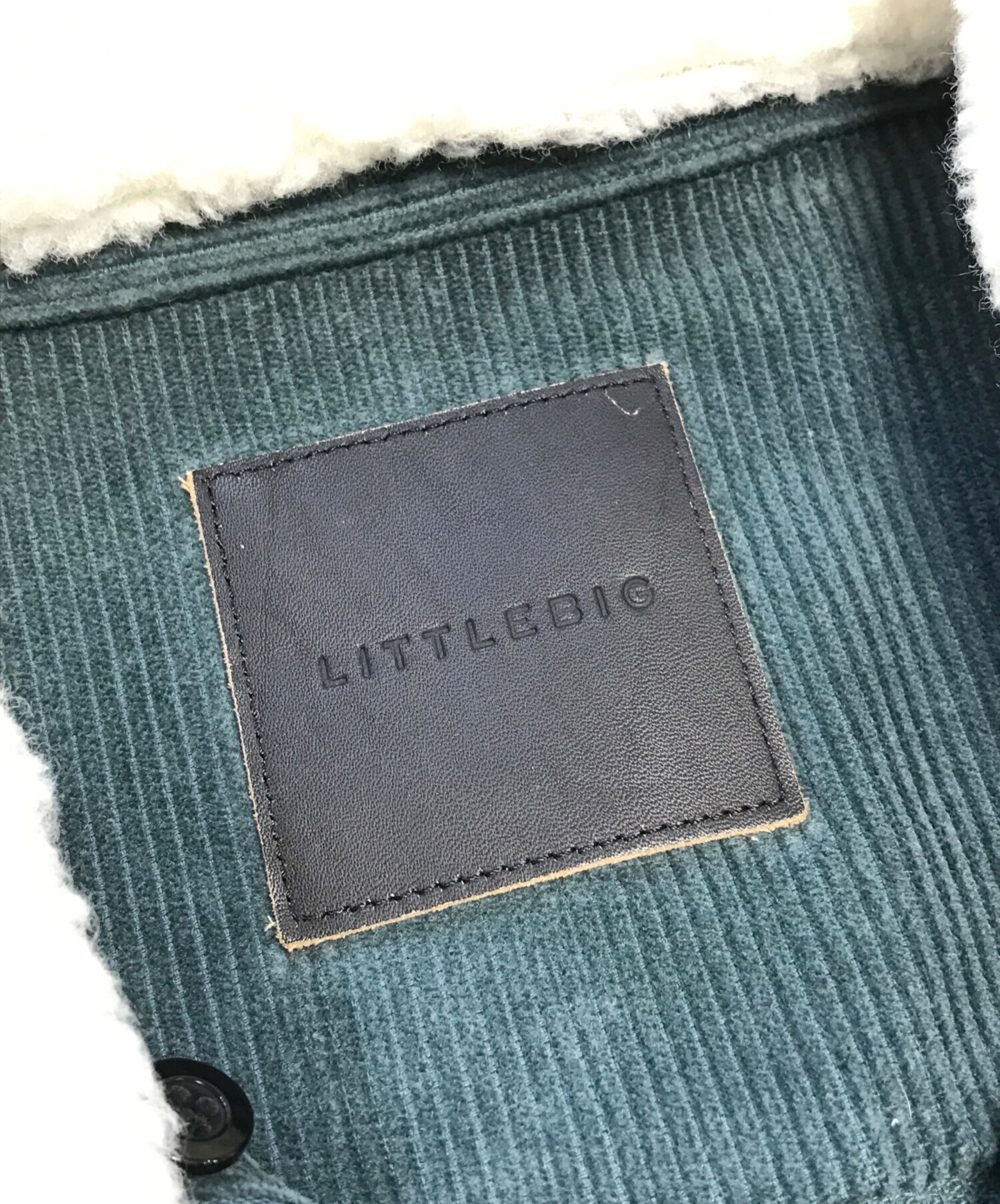 LITTLEBIG / コーデュロイジャケット/2/コットン/BRW/LB193-BL02// 中古・古着通販】LITTLEBIG (リトルビッグ) 襟ボアコーデュロイ
