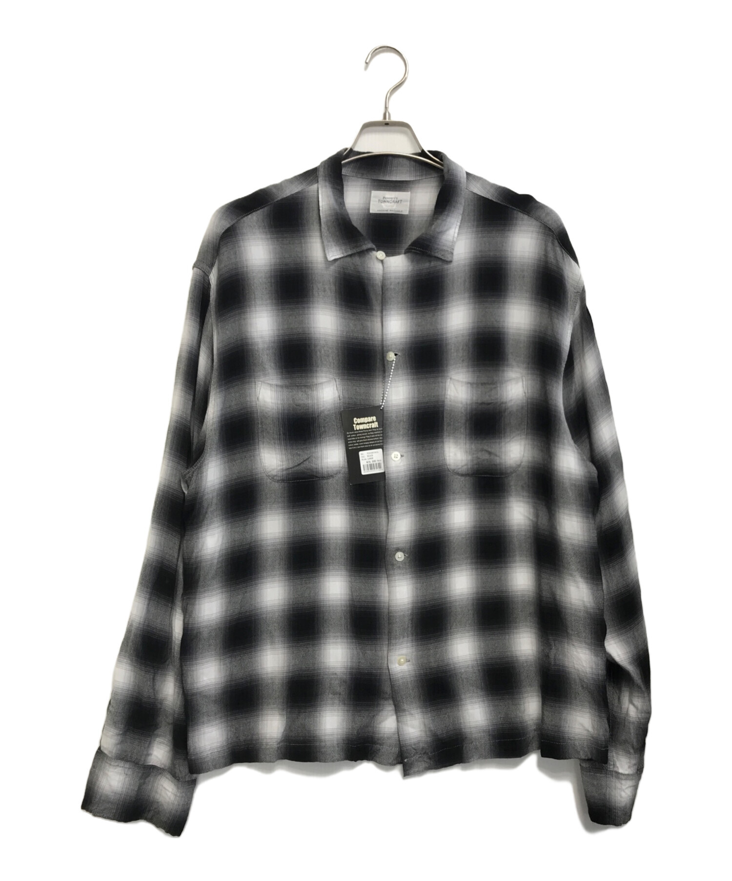 中古・古着通販】TOWN CRAFT (タウンクラフト) オンブレチェックシャツ