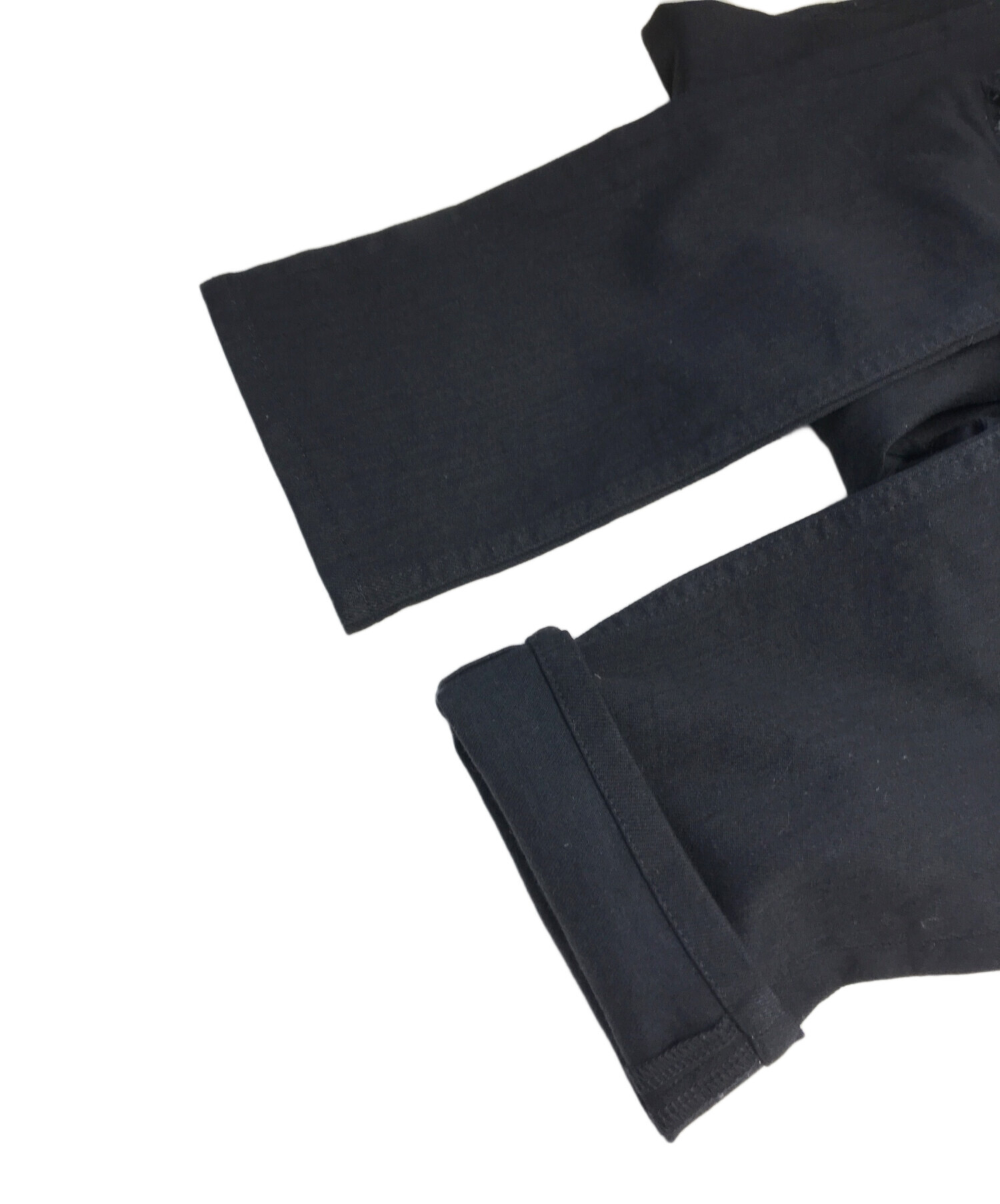 中古・古着通販】MINED (マインド) ダメージ加工デニムパンツ ブラック