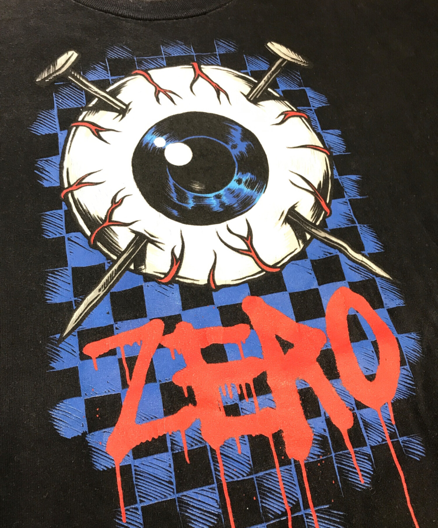 中古・古着通販】zero skateboards (ゼロスケートボード) プリントT