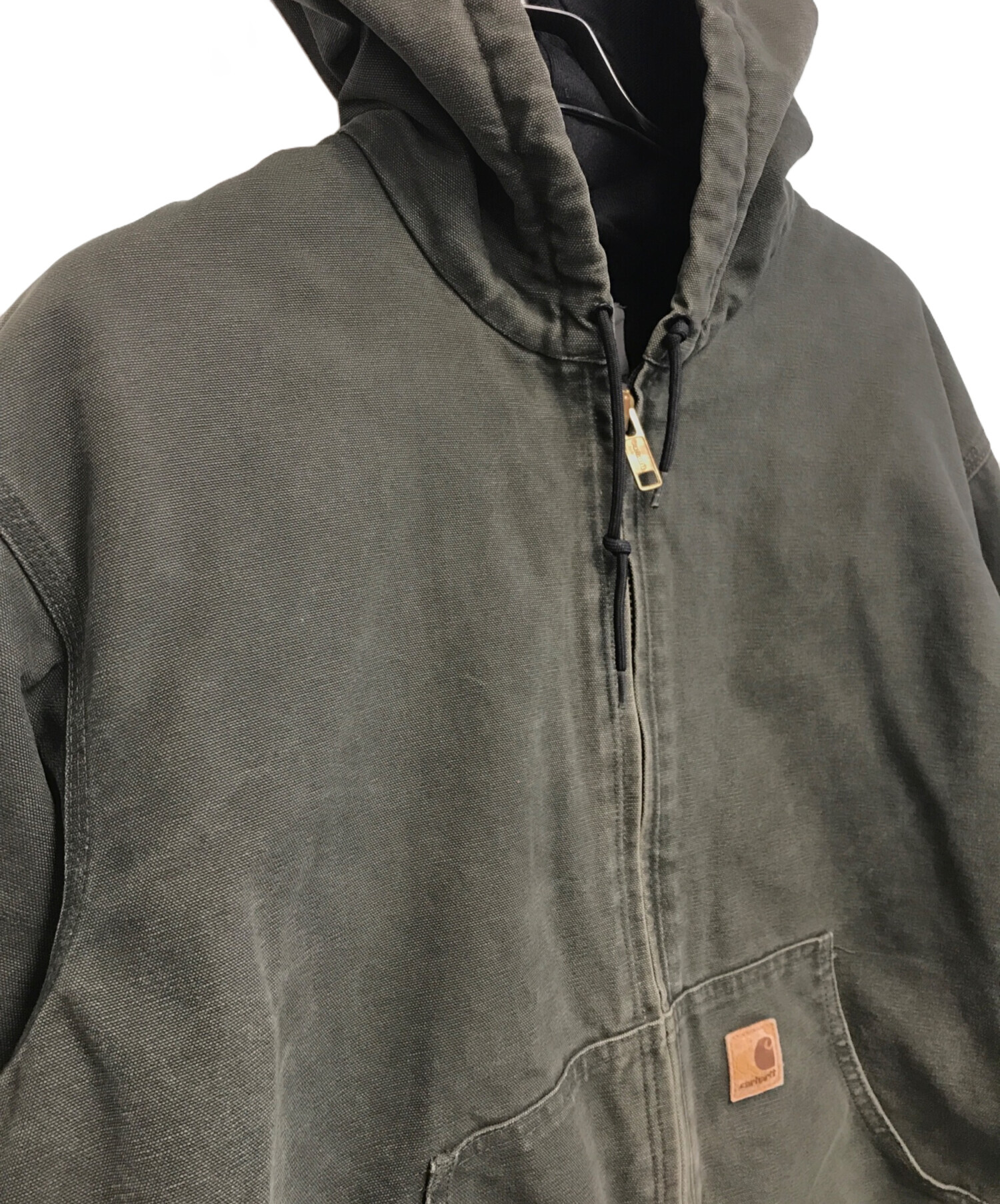 中古・古着通販】CarHartt (カーハート) アクティブジャケット カーキ