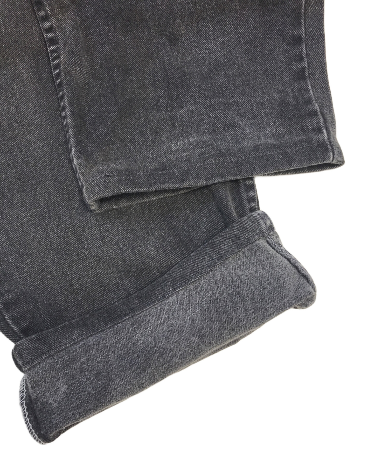 中古・古着通販】LEVI'S (リーバイス) ブラックバギーデニム