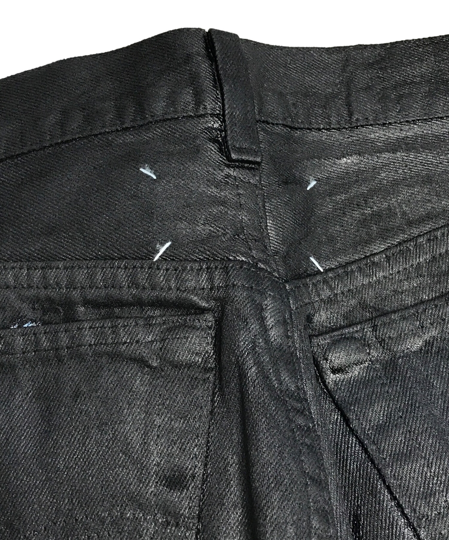 24aw margiela ペインター ブラック デニム ペンキ ヴィンテージ