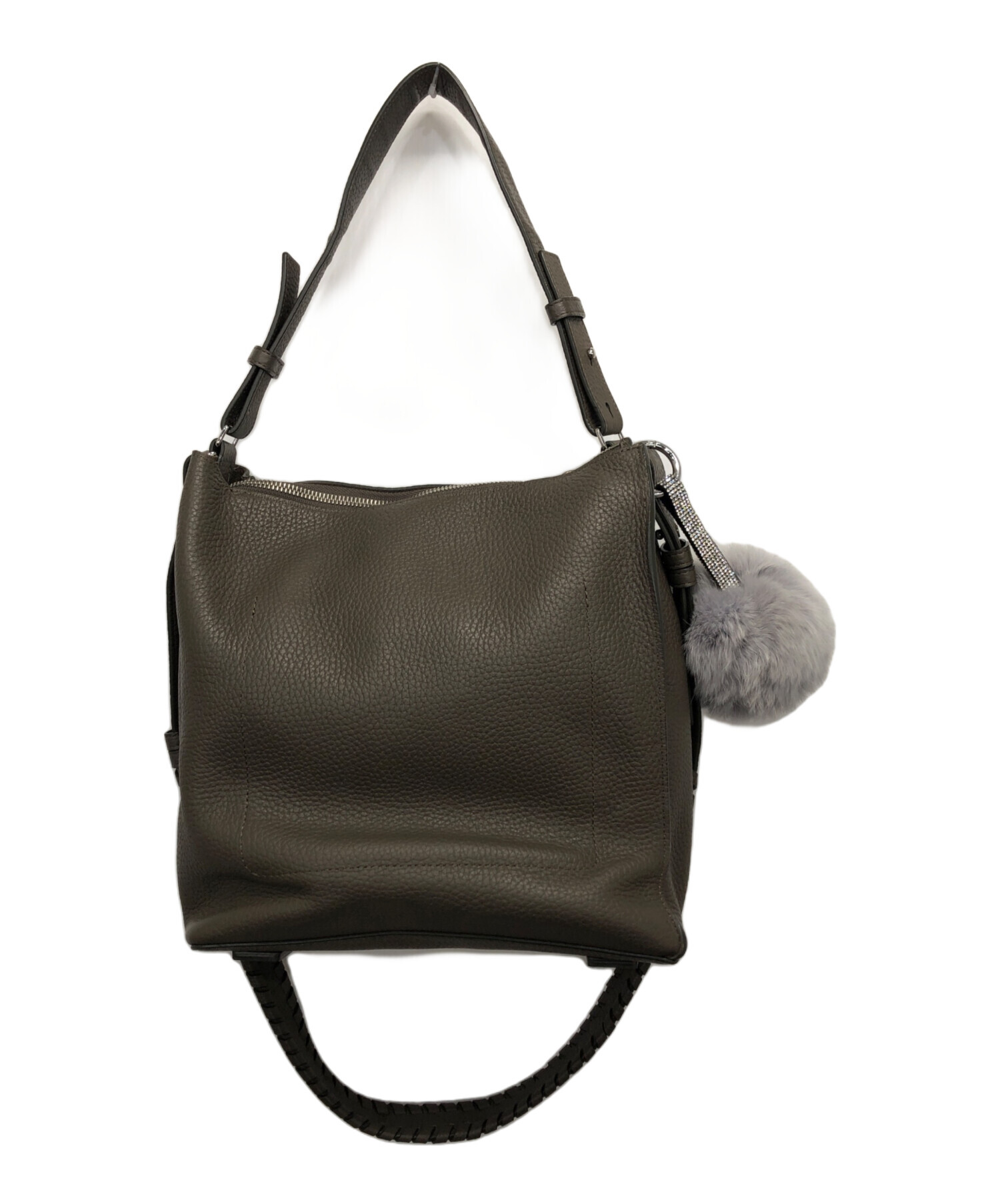 【美品】ALLSAINTS オールセインツ ウエストバッグ ウエストポーチ 黒 良品 ALLSAINTS オールセインツ ウエストバッグ ウエストポーチ 黒